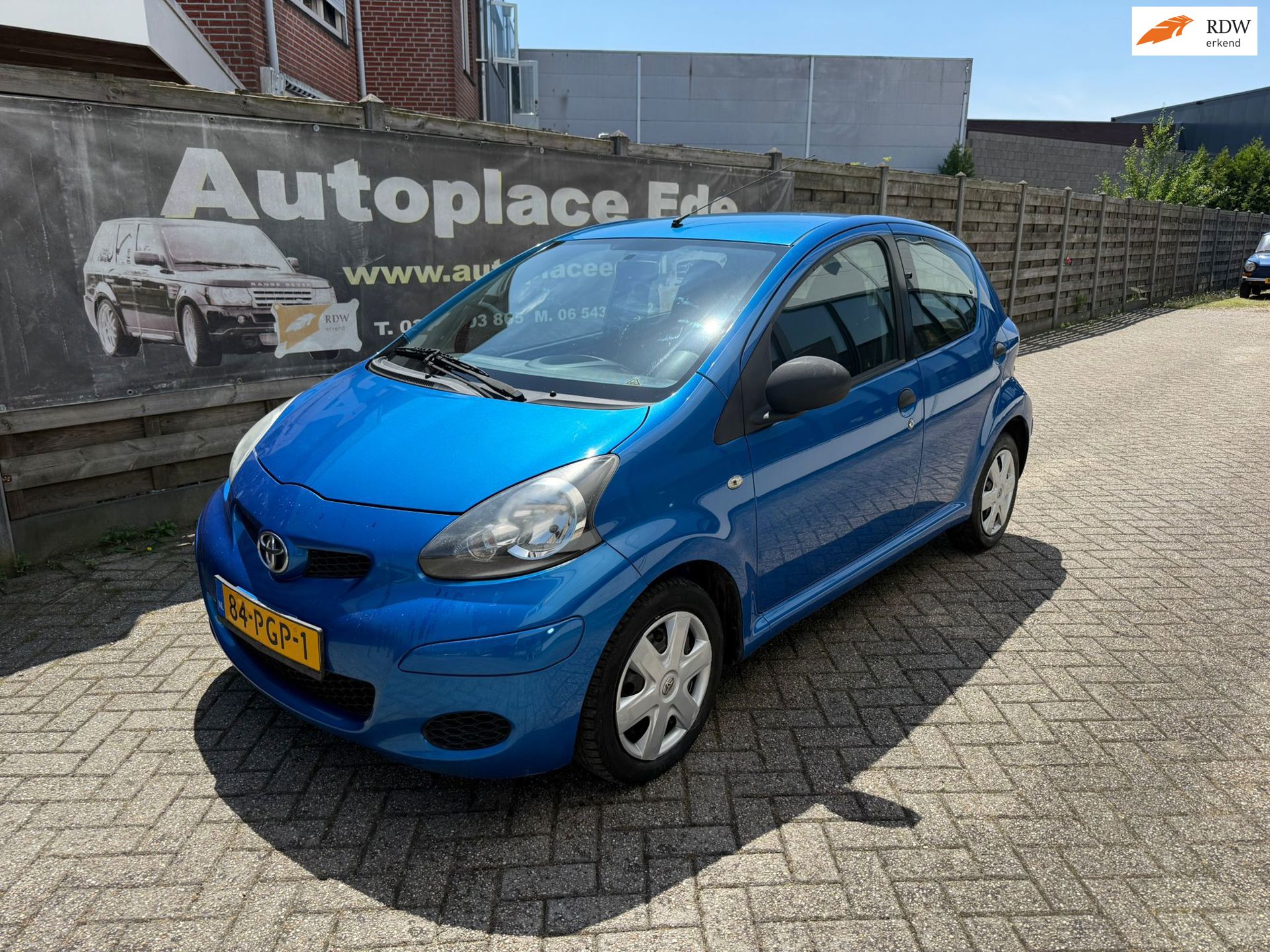 Toyota Aygo 1.0-12V Cool airco 5-deurs blauw 2011