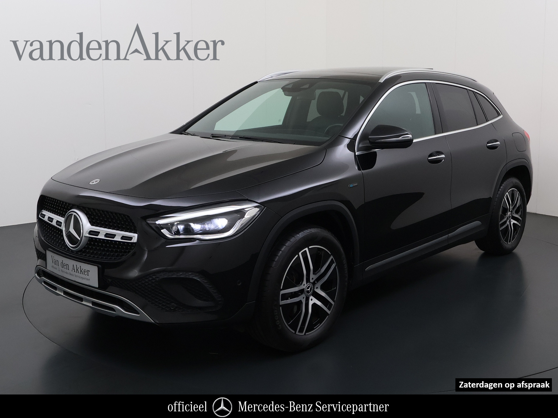 GLA 250e Luxury · SoH 98% · Panoramadak · Memory · MultiBeam LED · Carplay · Keyless · Augmented Reality Sfeerverlichting