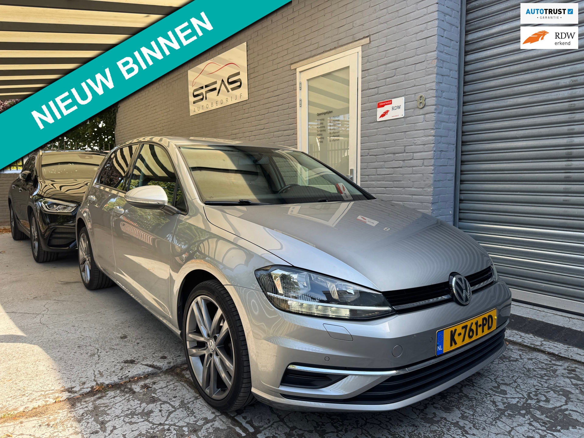 Volkswagen Golf 1.0 TSI 110PK Eat7 2017 Grijs Massagestoel