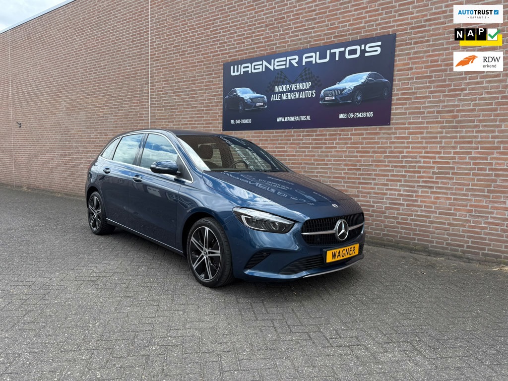 Mercedes-Benz B-klasse 250 e Luxury Line Adaptive-Cruisecontrol Keyless-Go+Entry Leder Stoelverwarming Rijhulpsystemen