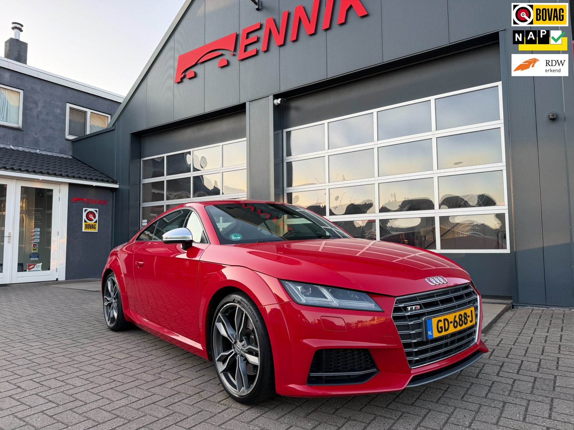 Audi TT 2.0 TFSI TTS quattro Pro Line + / Virtual / B&O / DRC / RS Zetels / LED /Audi Dealer onderhoud .