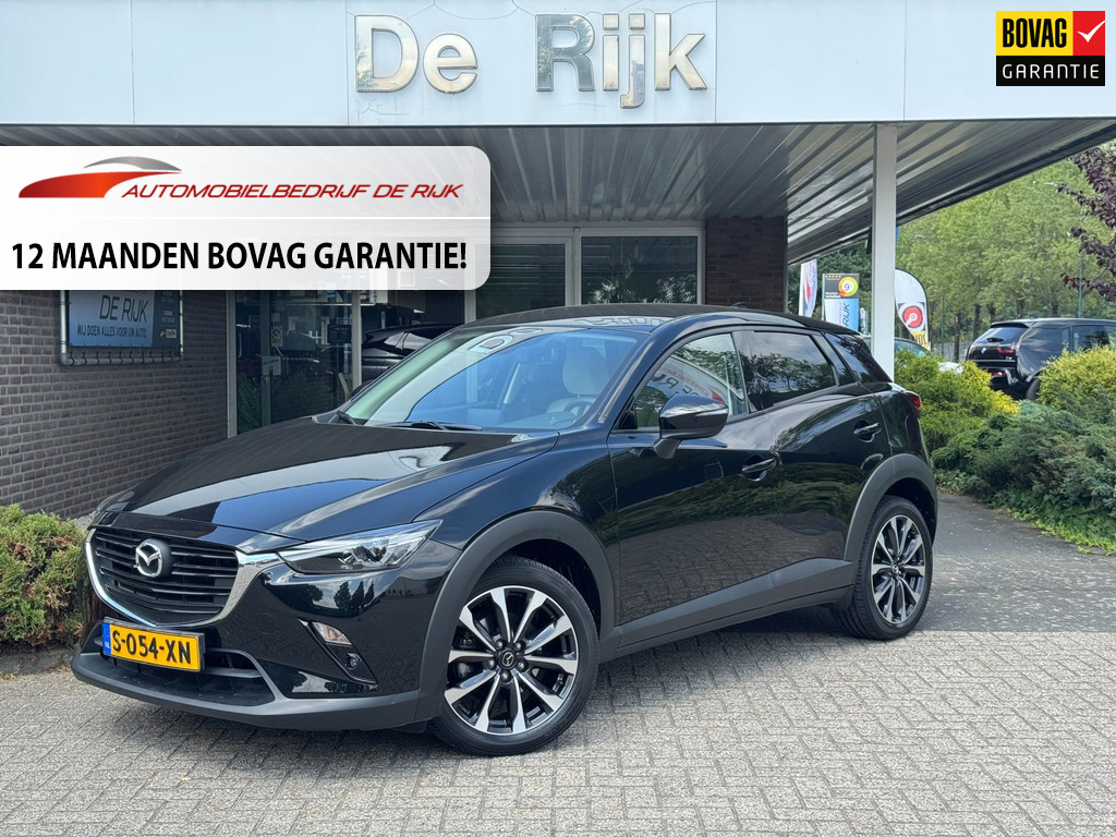 Mazda CX-3 2.0 SkyActiv-G 121 Luxury | Leder Pakket, Carplay/Android, Camera, Stoelverw., Cruise | Dealeronderhouden |