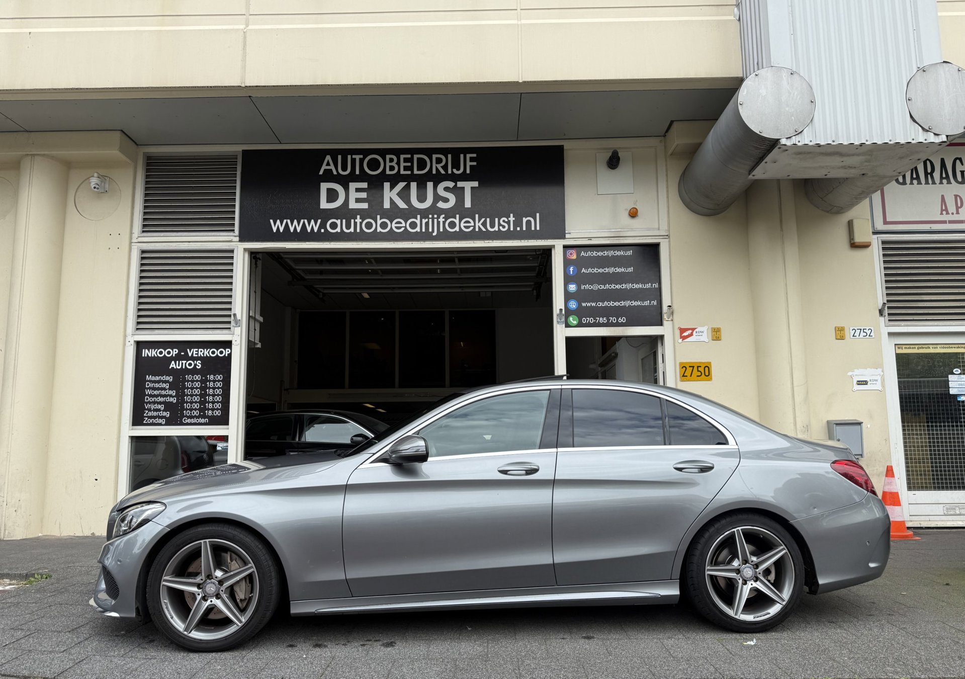 Mercedes-Benz C-klasse 250 AMG 2015 Dak Leder Navi/Camera