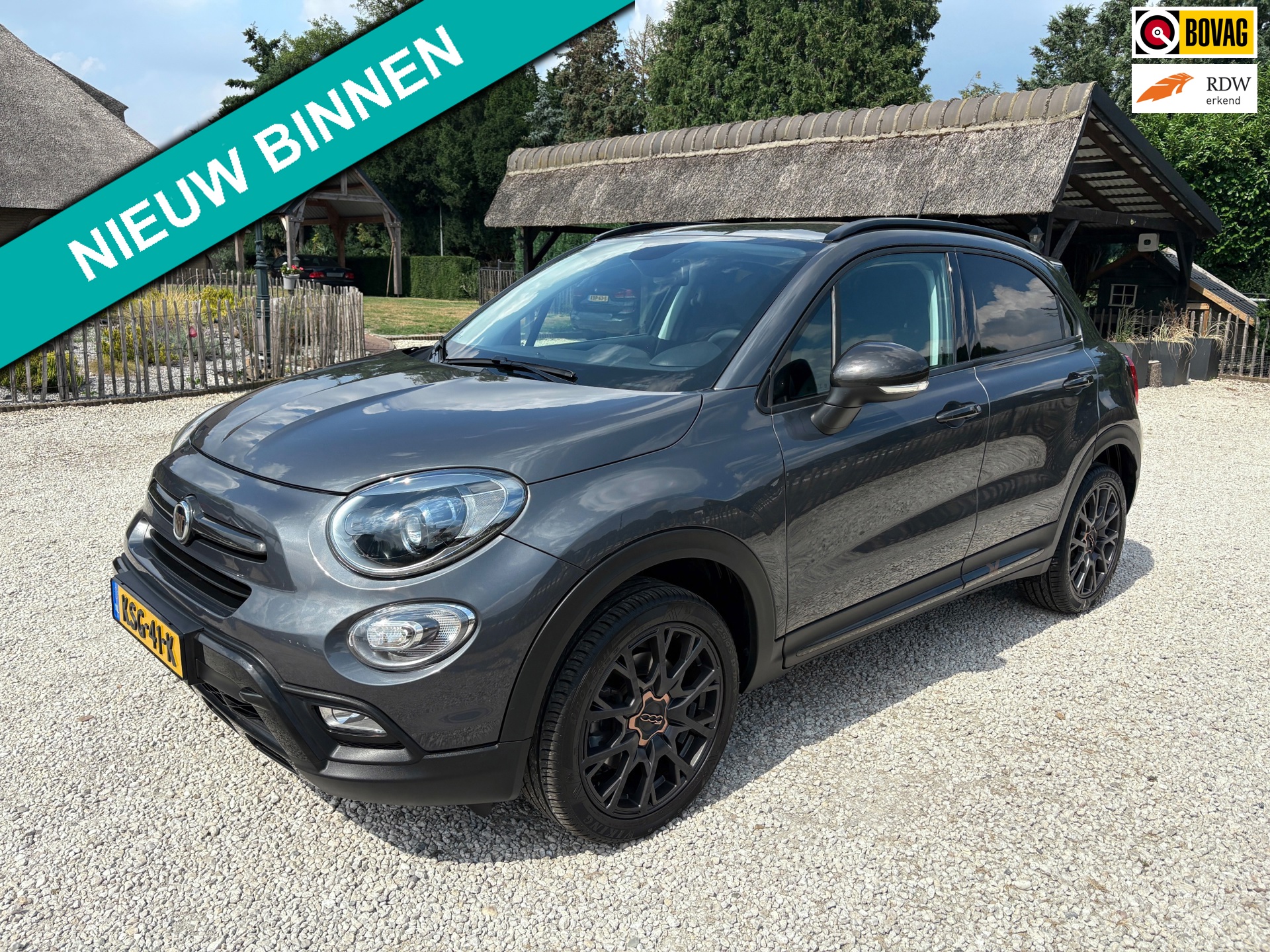 Fiat 500 X Cross 1.4T 140pk Automaat CROSS Alcantara, Stoelverw.