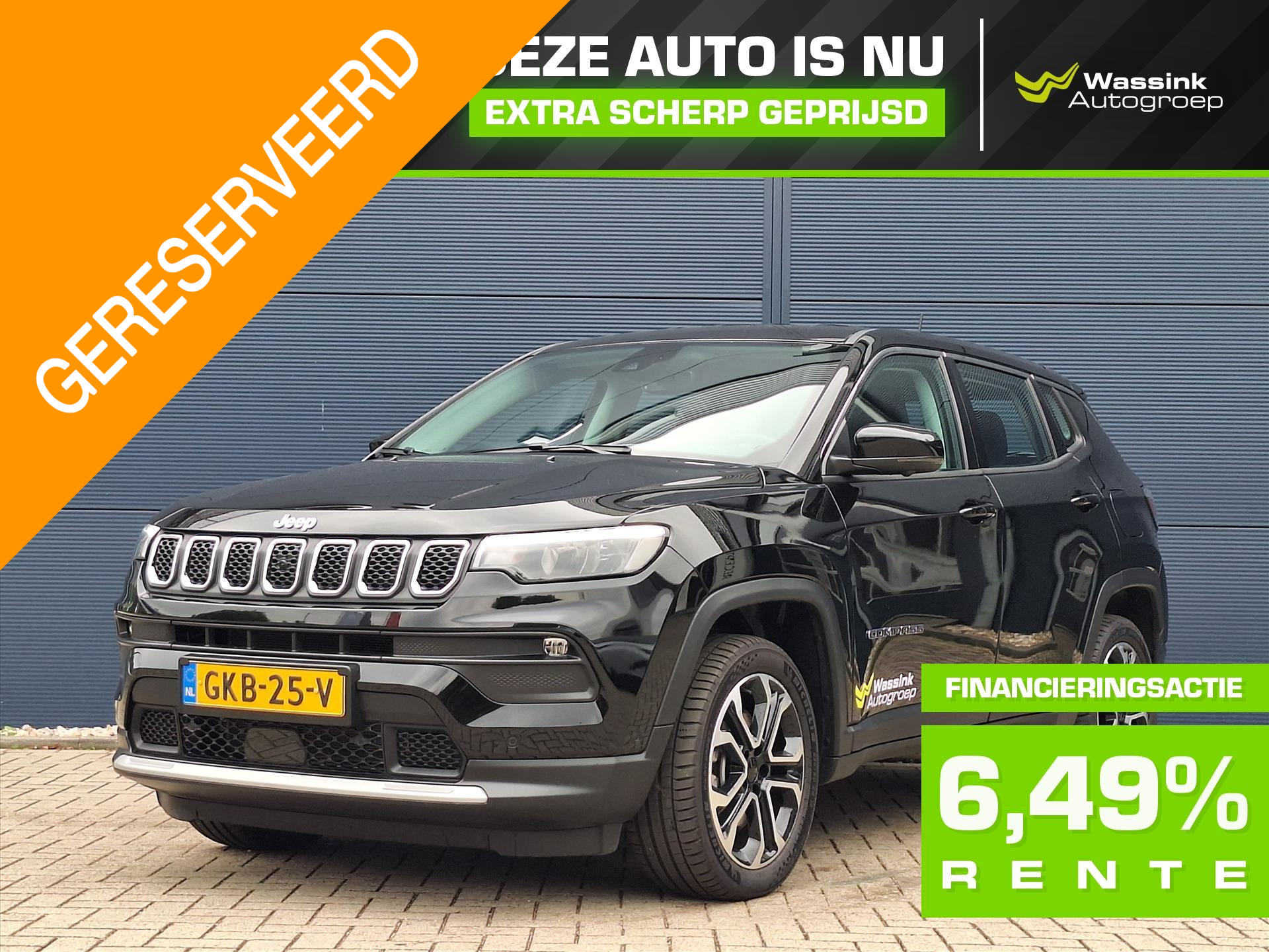 Jeep Compass 1.3T 4XE DEMO DEAL I 190pk Altitude | Carplay |