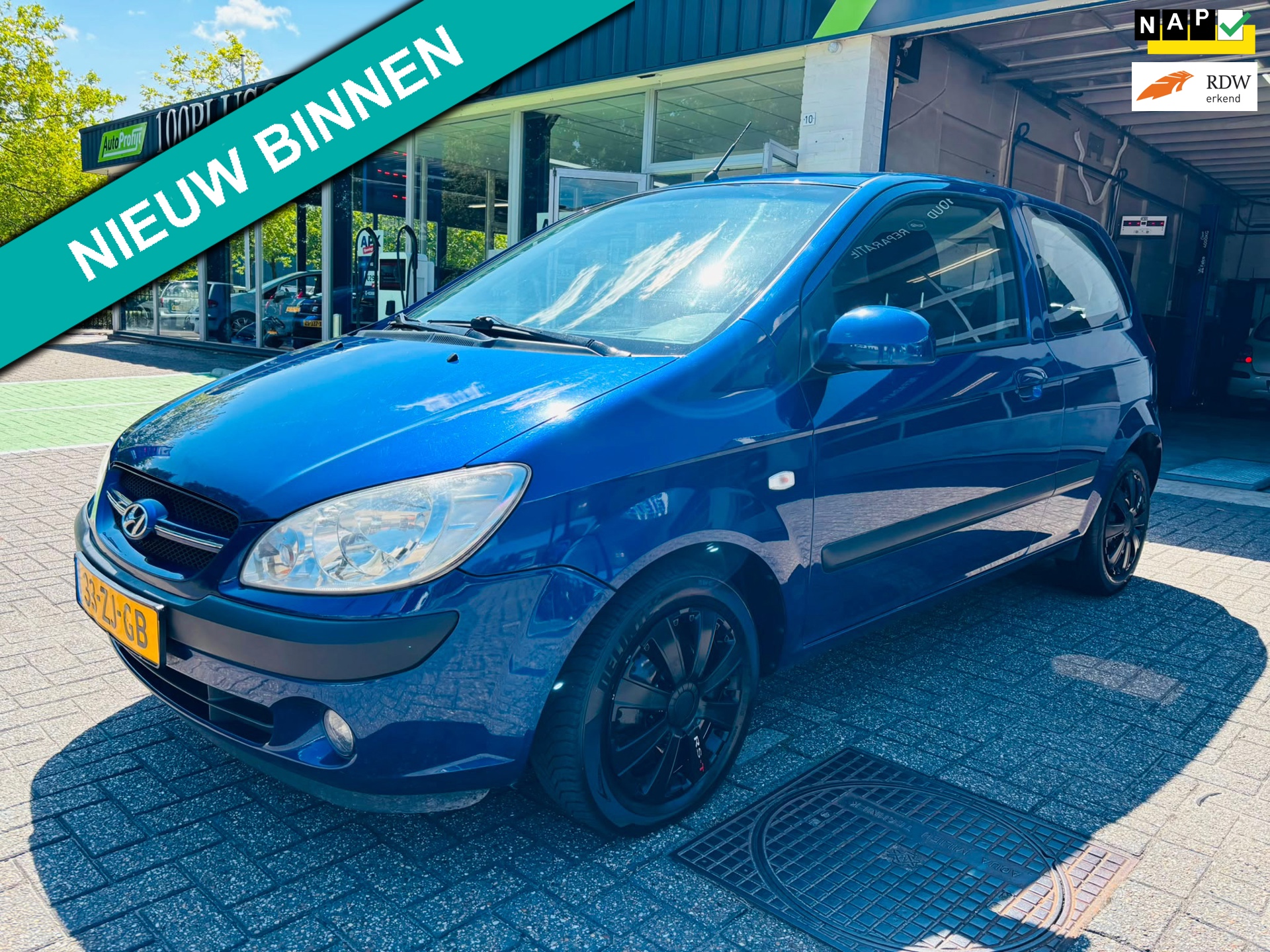 Hyundai Getz 1.4i Active Cool | Kleine beurt | Nwe apk | Betrouwbaar