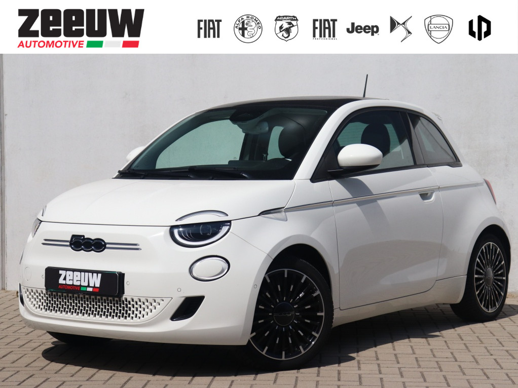 Fiat 500e Icon 42 kWh | Pano | Camera | Winter | LED | Navi | 17'