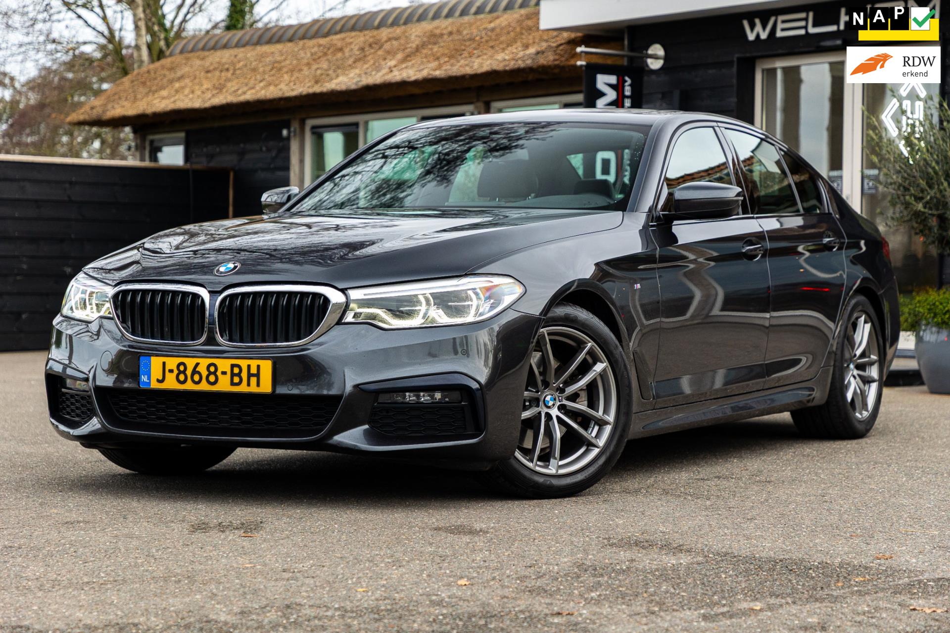 BMW 5-serie 520i High Executive Edition I M-Sport I schuifdak I 1 ste eigenaar I comfortsoel I