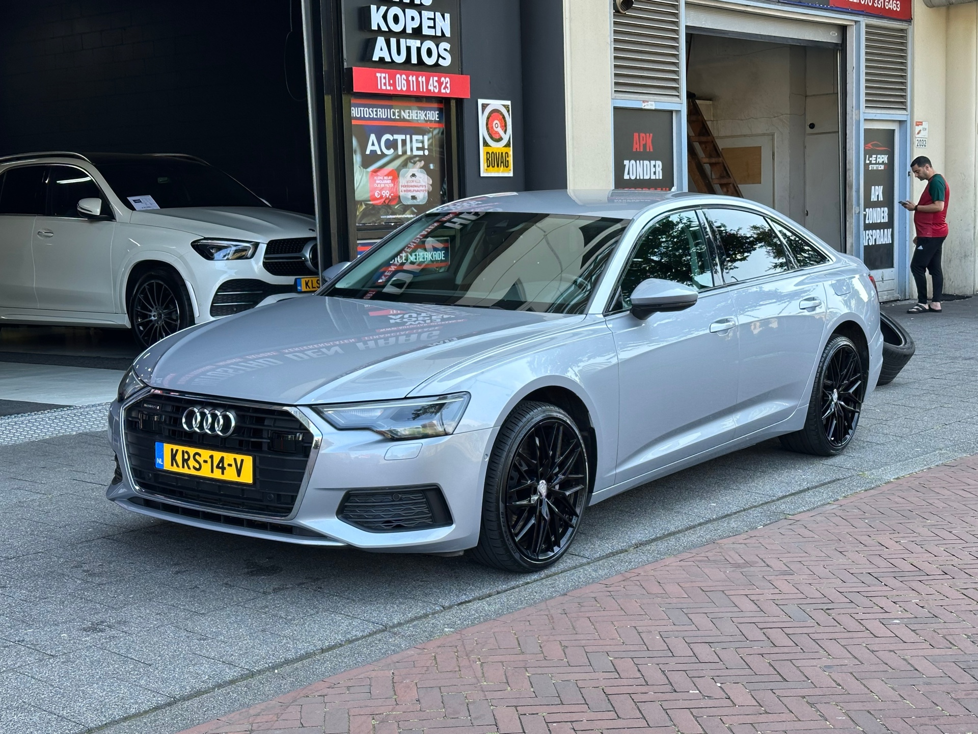 Audi A6 Limousine 50 TFSI e quattro Business edition Aut Leer Navi Clima Camera Carplay PDC
