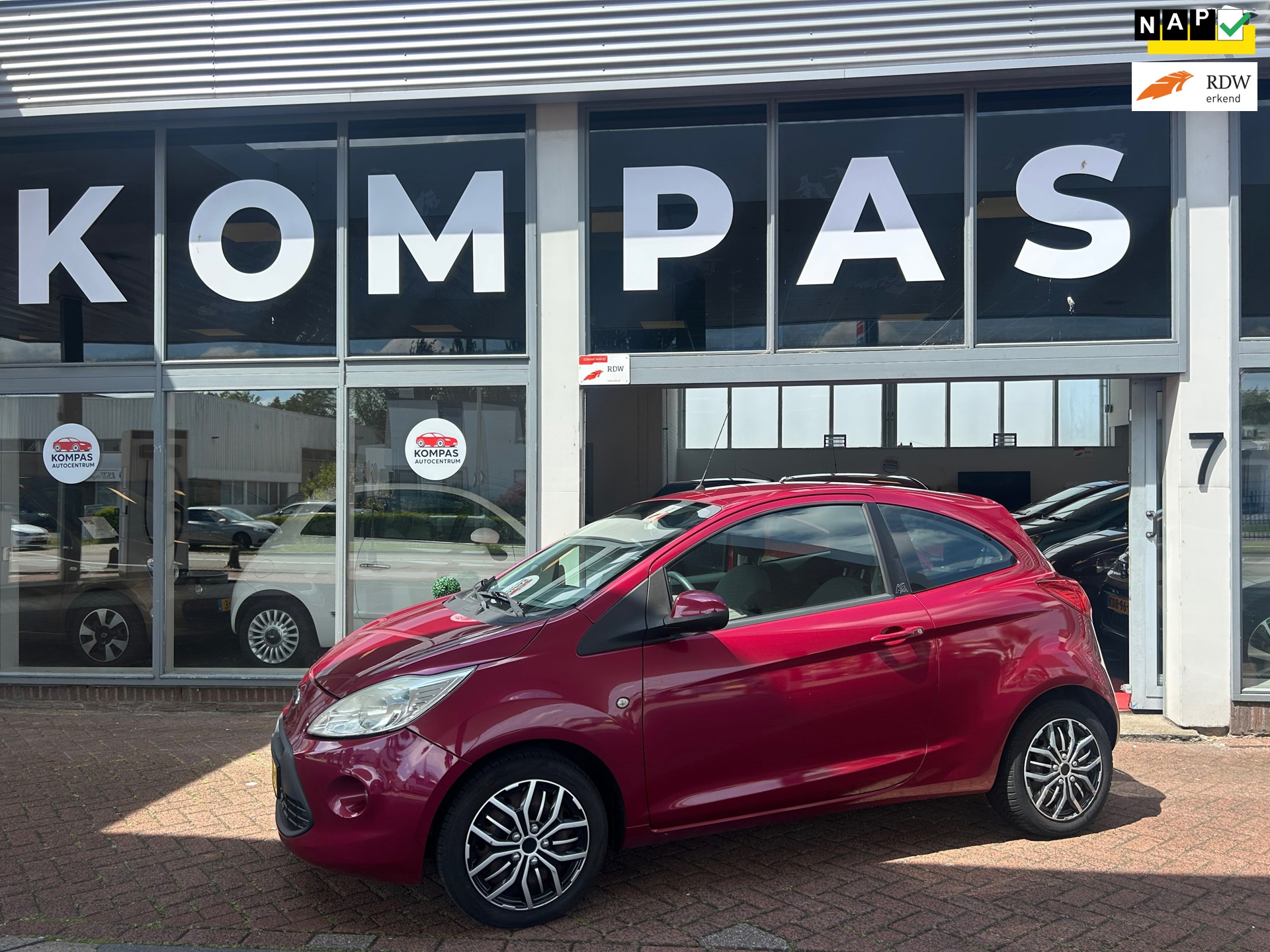 Ford Ka 1.2 Titanium |NAP|Airco|EL.Ramen|Apk2027|AUX|