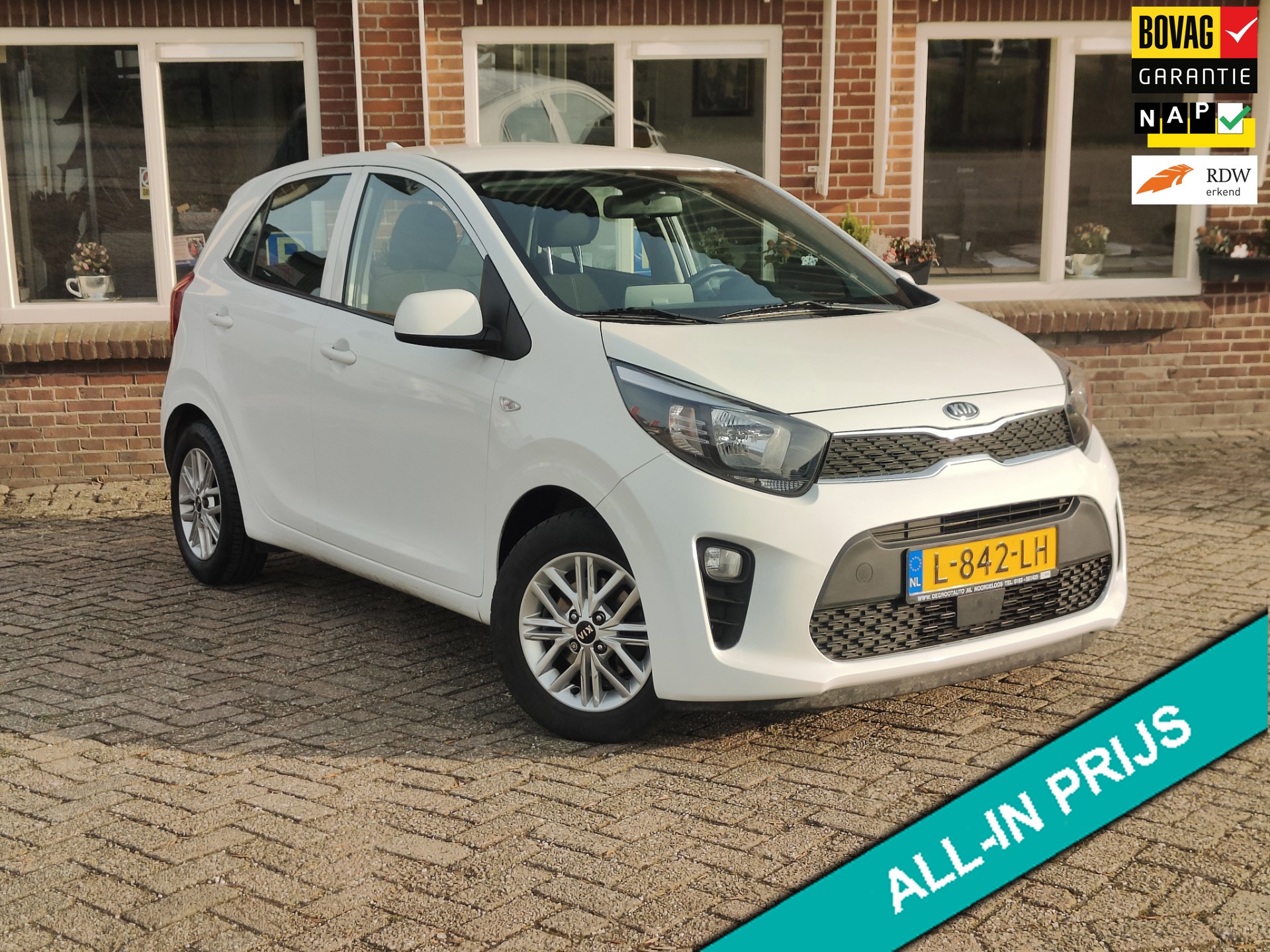 Kia Picanto 1.0 DPi DynamicLine Cruise Airco Carplay Camera LMV - RIJKLAAR