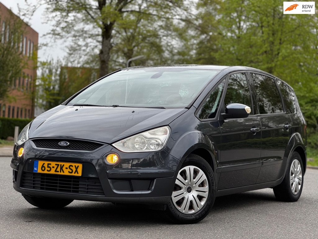 Ford S-Max 2.0-16V|PSENSOR|STOELVERW|AIRCO PERFECT RIJDENDE GEZINS AUTO