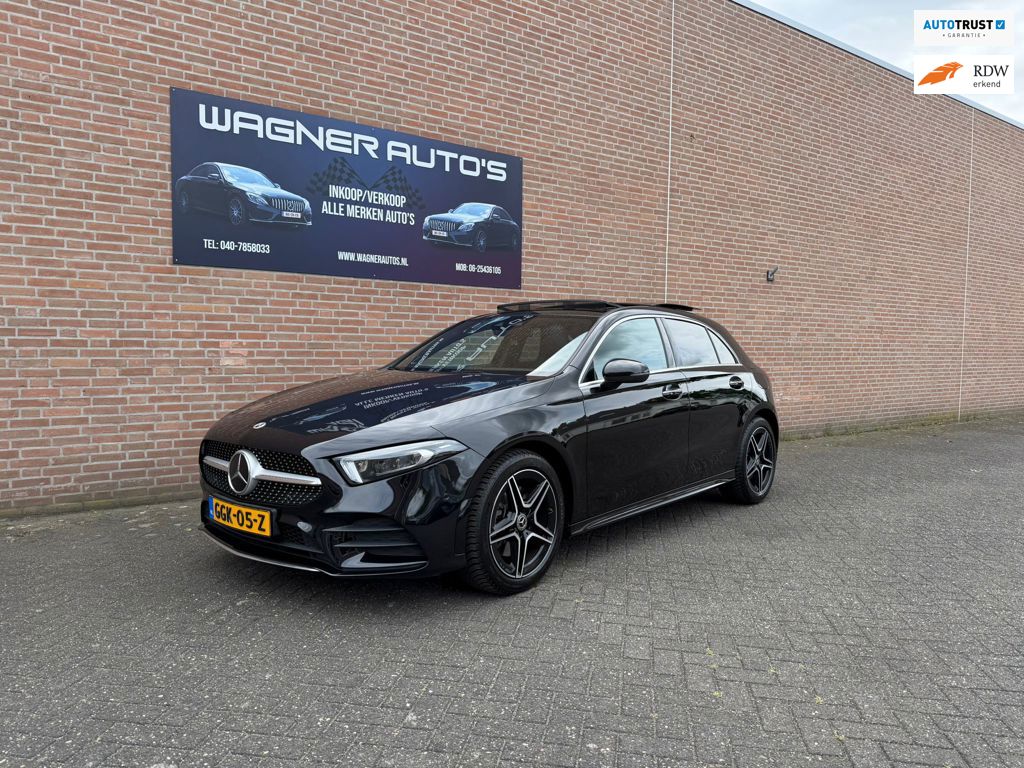 Mercedes-Benz A-klasse 250 e Business Solution AMG Limited Pano Burmester-audio Keyles Adaptive-cruisecontrol
