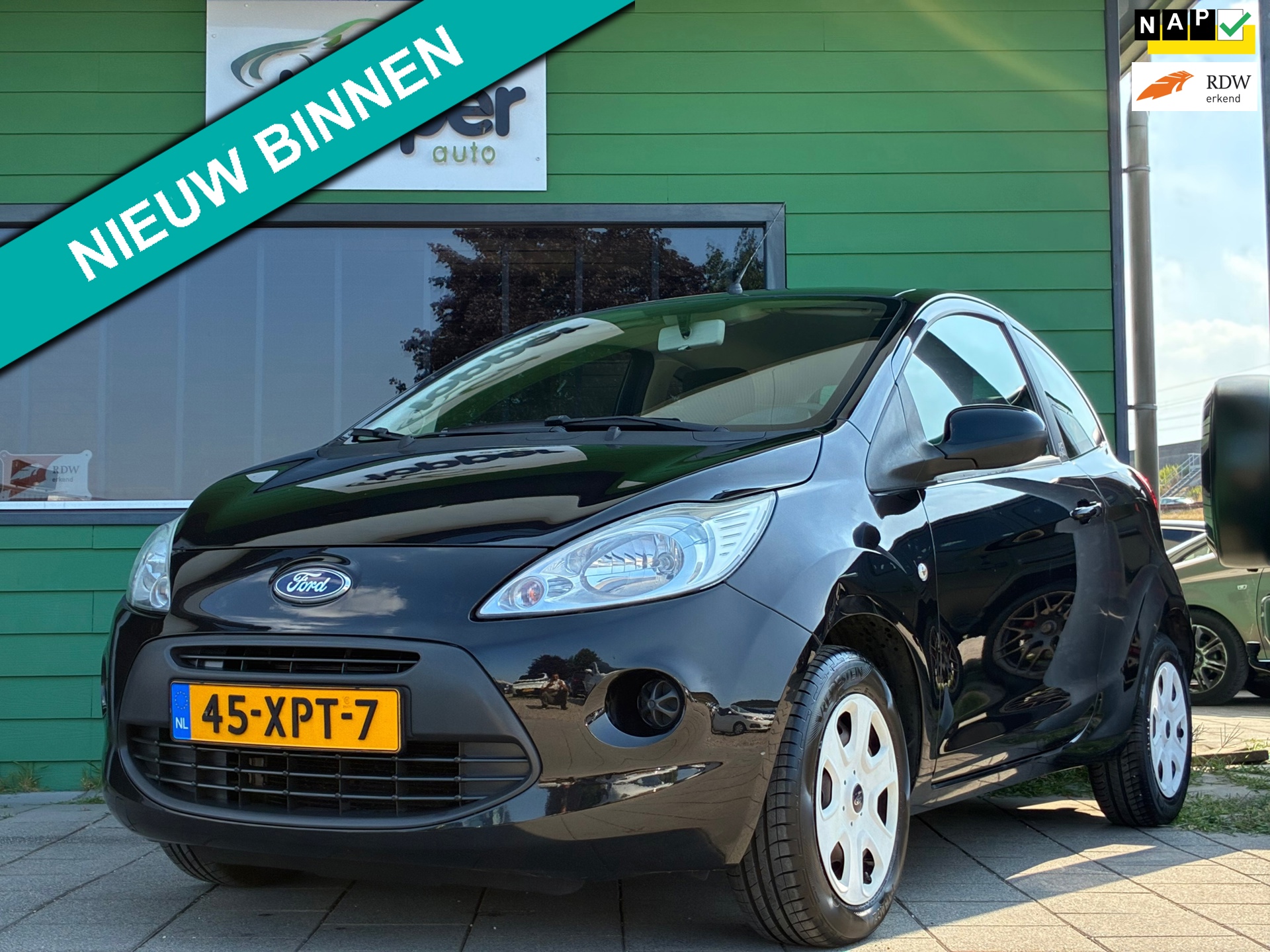 Ford Ka 1.2 Champions Edition start/stop|1e Eigenaar|D-riem v.v.|Airco|Elektr.ramen|NAP|Dealer Onderhouden|