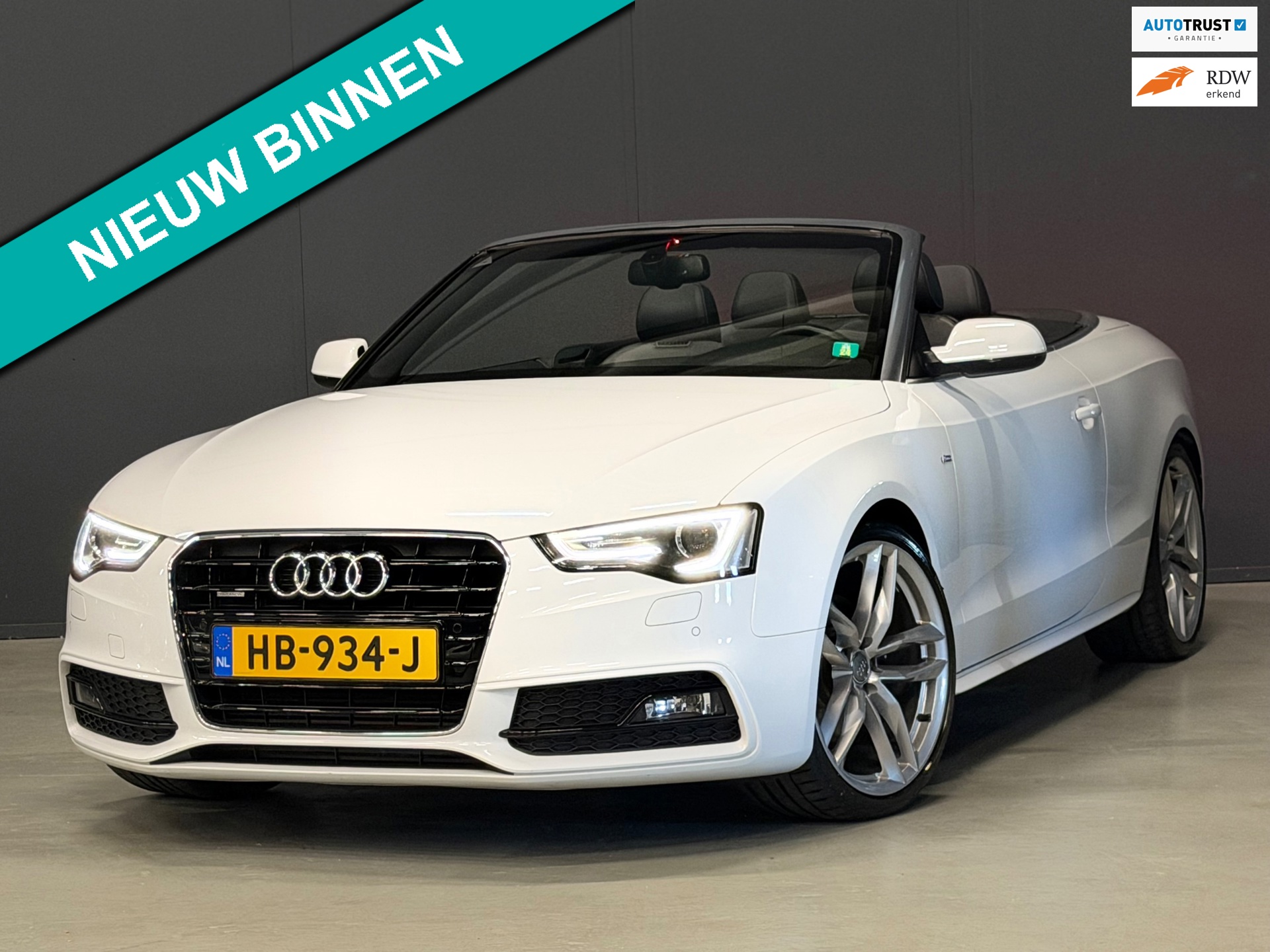 Audi A5 Cabriolet 2.0 TFSI quattro Sport Edition Open Days AUTOMAAT AIRSCARF/MEMORY/ALCANTARA/LED