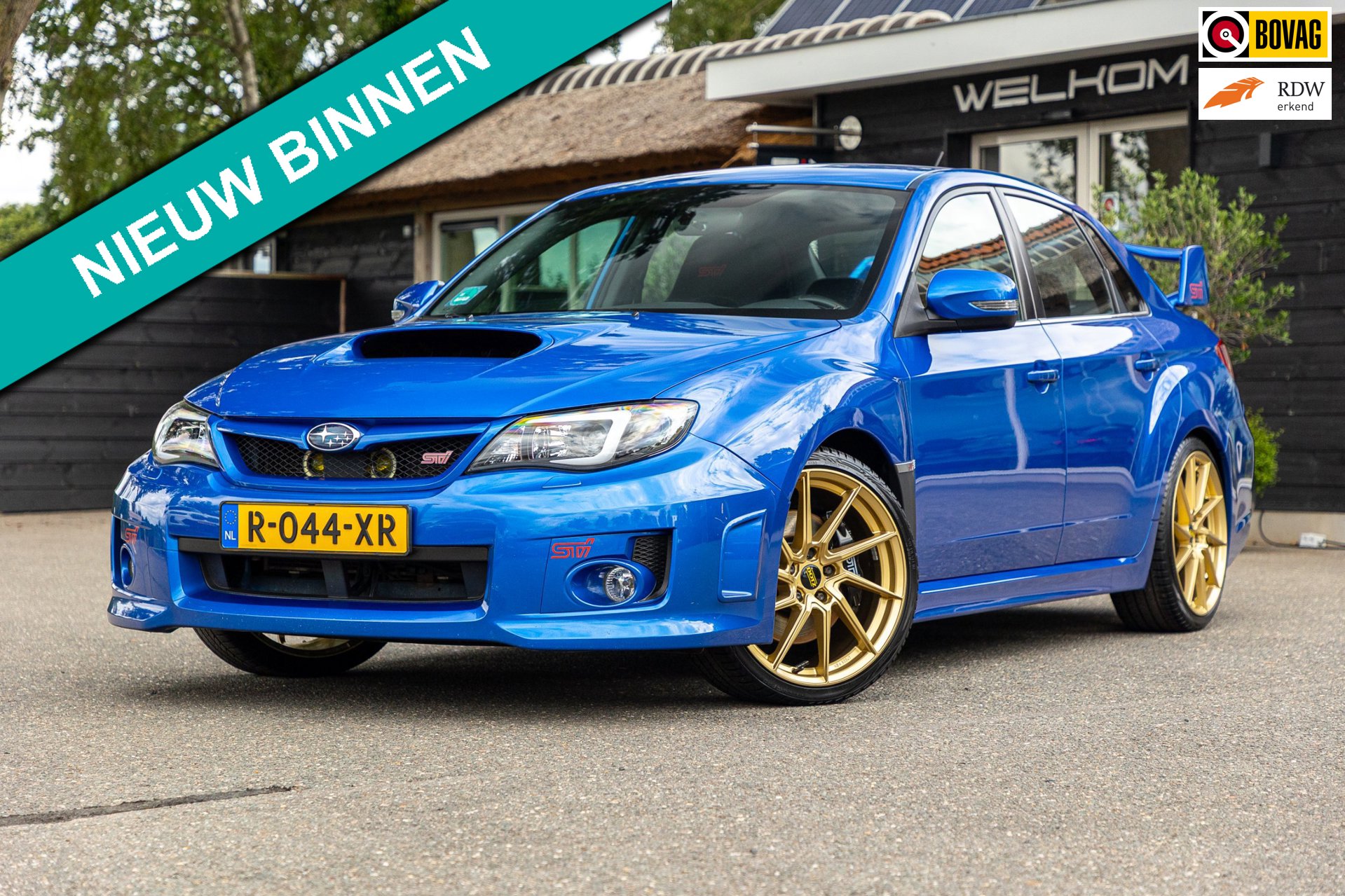 Subaru WRX STI 2.5 T Sport WR Blue Pearl I Collector's item I Invidia uitlaatsysteem I Goed onderhouden I Uniek