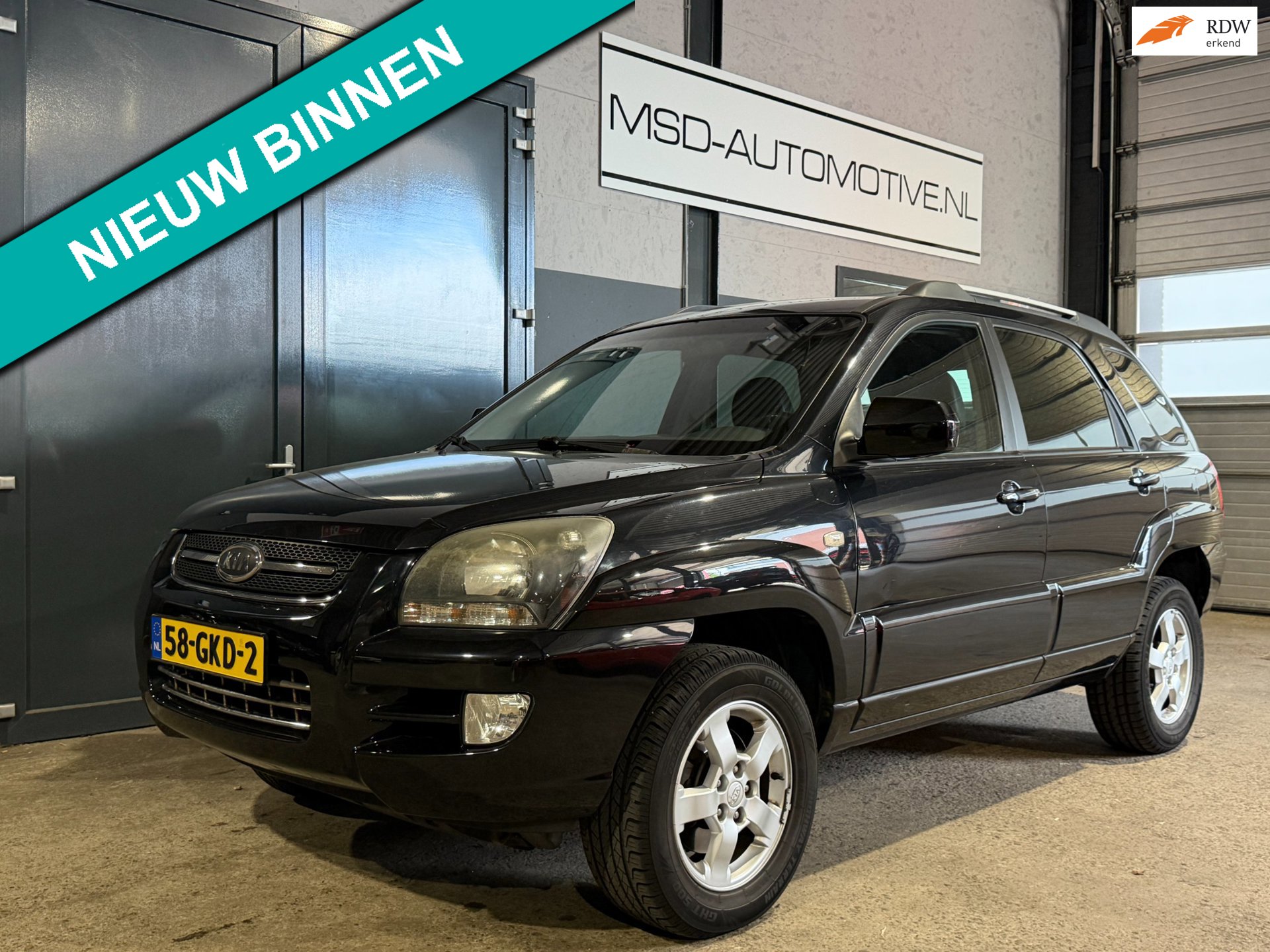 Kia Sportage 2.0 CVVT X-cite LPG/NAP/Nieuwe APK/2WD|Leder+ stoelverwarming