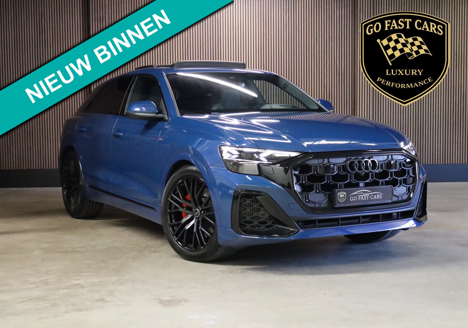 Audi Q8 55 TFSI e quattro Pro Line S|RS Seats|Trekhaak|Memory|Pano|Head-up|4 Wielbesturing|22"|B&O|Soft close|Luchtvering|2026|BTW