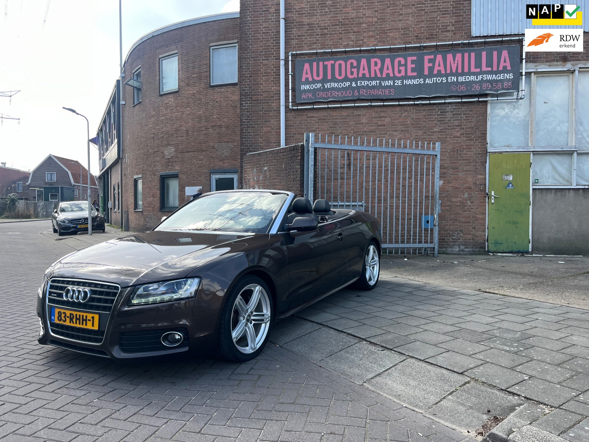 Audi A5 Cabriolet 2.0 TFSI quattro Pro Line S Automaat/Leder/Climatronic