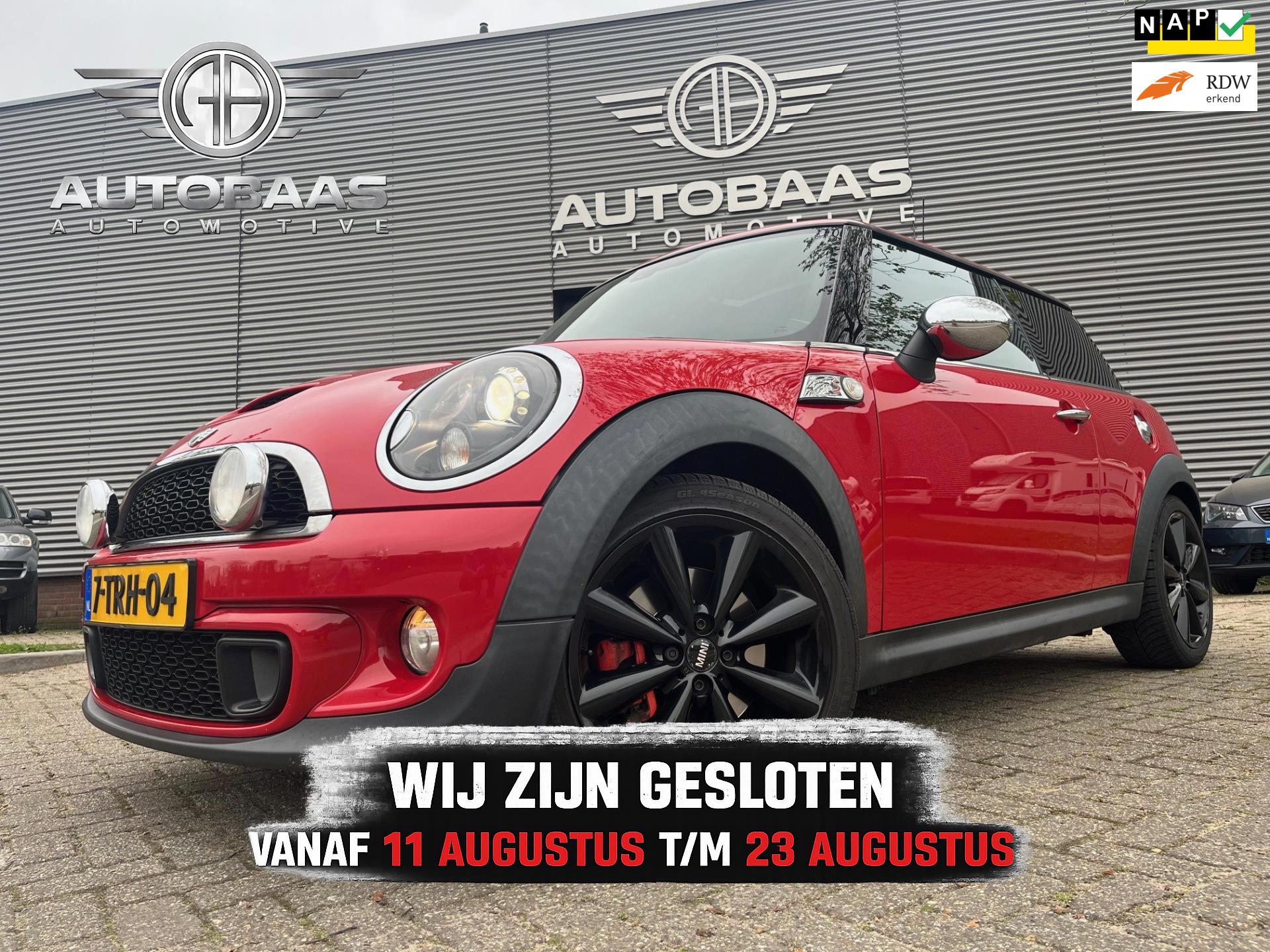 Mini 1.6 Cooper S Westminster **APK 04-2027** NL-AUTO+NAP+PANORAMADAK+LEDER+XENON+STOELVERWARMING+NAVIGATIE+DEALERONDERHOUDEN+