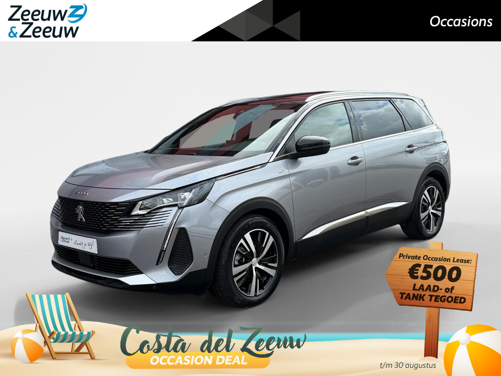 Peugeot 5008 1.2 Hybrid 136 GT 146PK AUTOMAAT