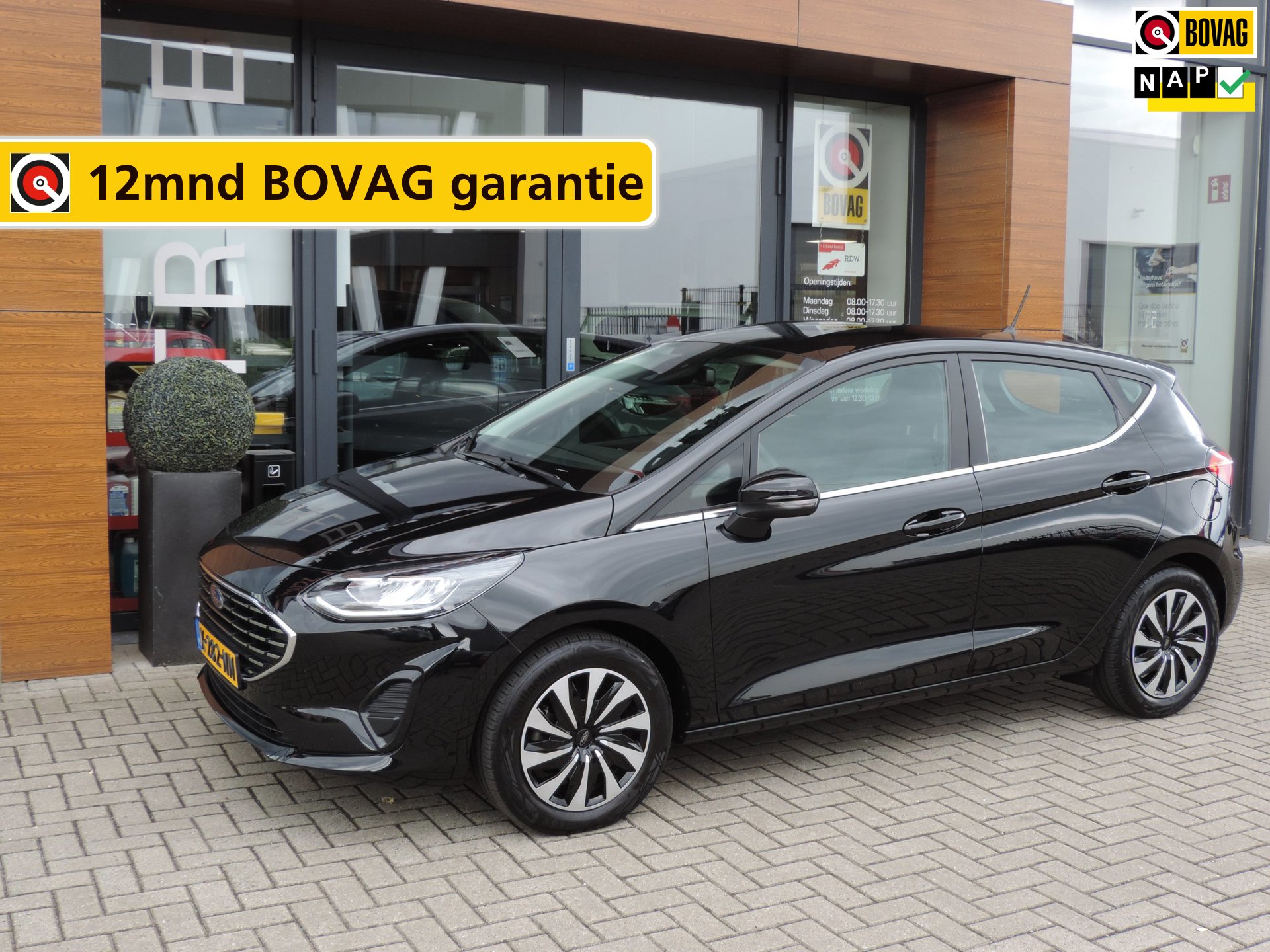 Ford Fiesta 1.0-T 125PK Hybrid Titanium 48.000km | NLauto | Winterpack | ECC | LED kopl | CarPlay | Bluetooth | PDC | DAB