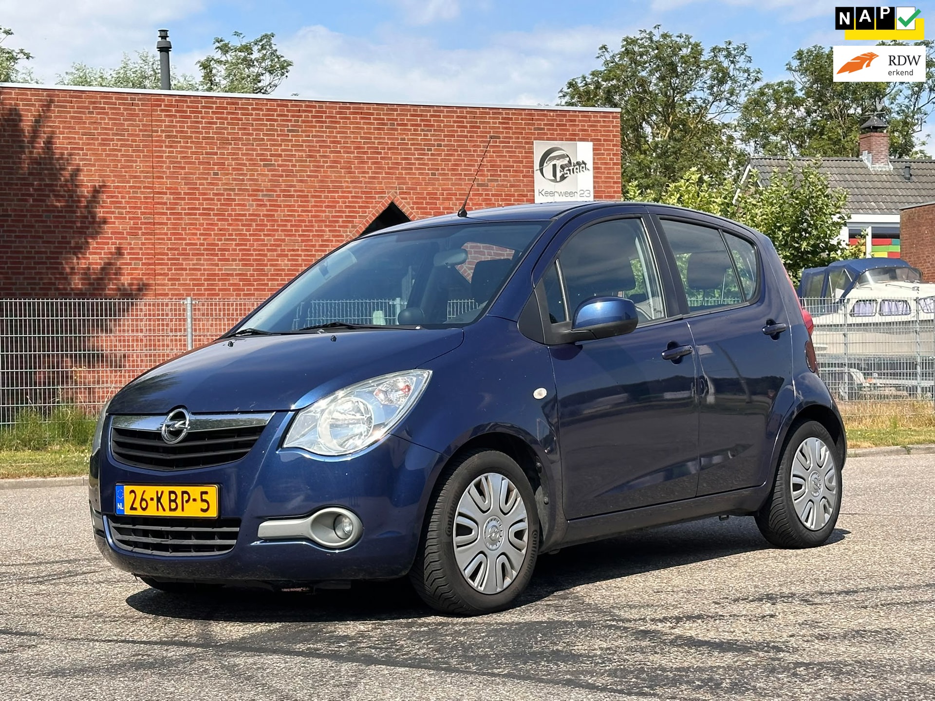 Opel Agila 1.0 Edition Airco*NAP*Trekhaak*12-06-2027 APK*Bluetooth*Dealer onderhouden*