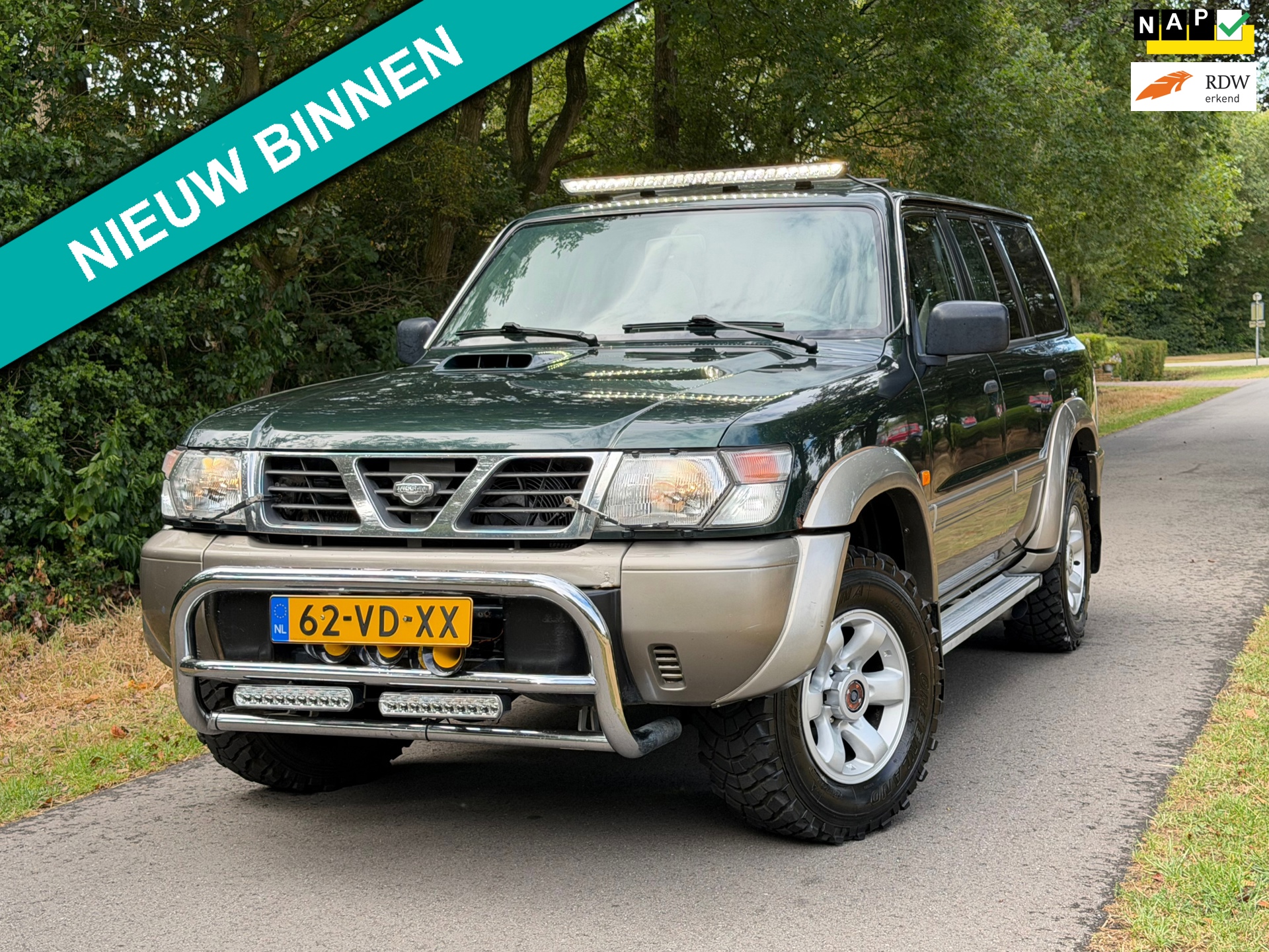 Nissan Patrol GR 2.8 TDi basis HR | Clima + 4X4 + Marge Nu € 9.975,-!!!