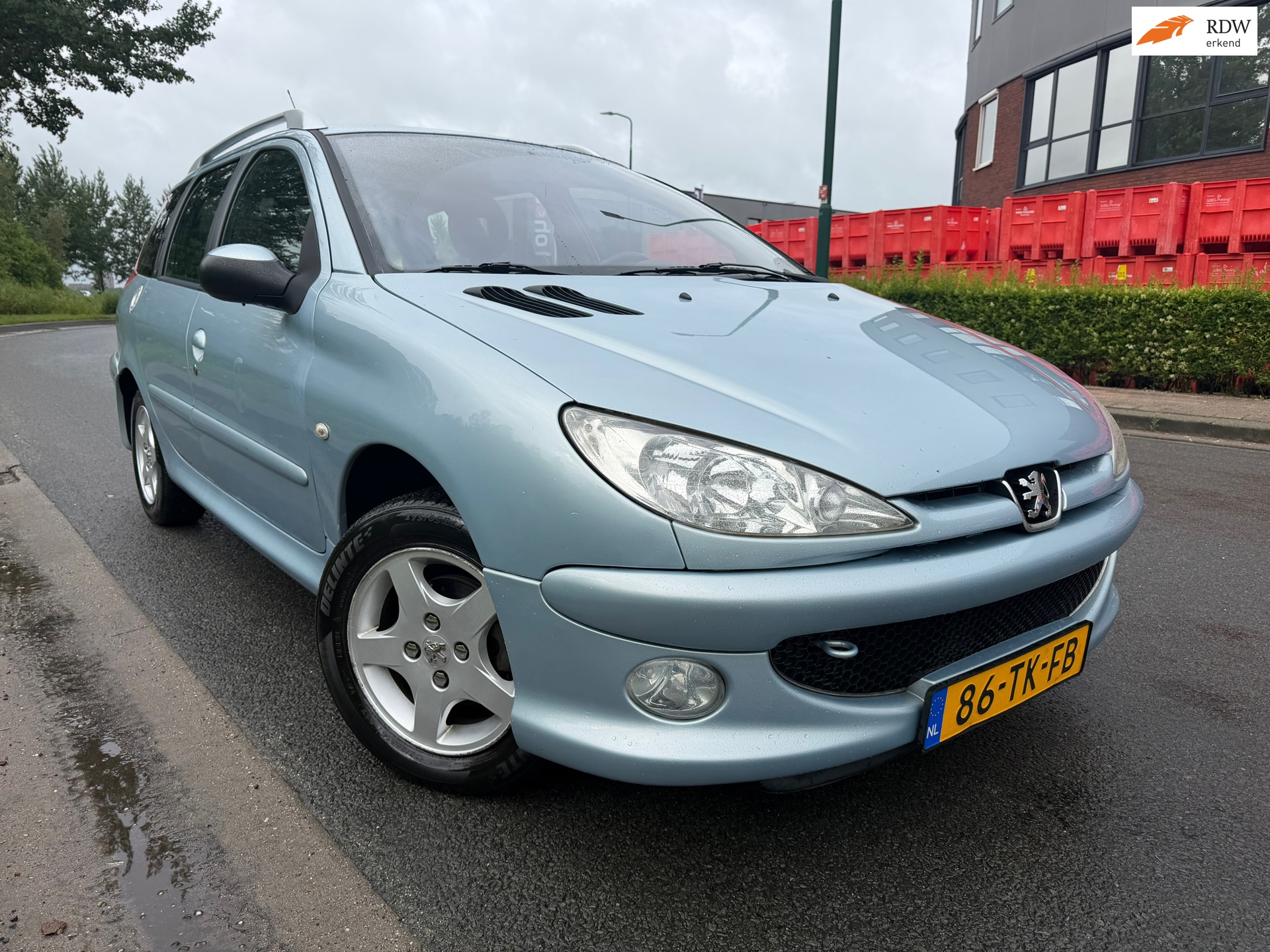 Peugeot 206 SW 1.4 Air-line BJ 2006 AIRCO,SPORTVELGEN,ORG NL AUTO !! ZEER NETJES !!