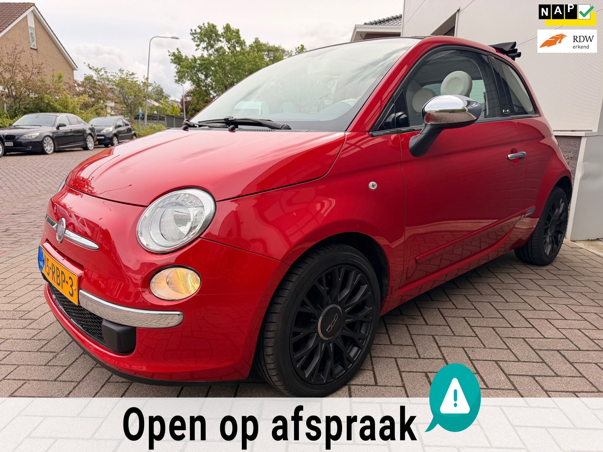 Fiat 500 C 1.2 Lounge/Cabrio/1eigenaar/Automaat/Airco/Elek-pakket