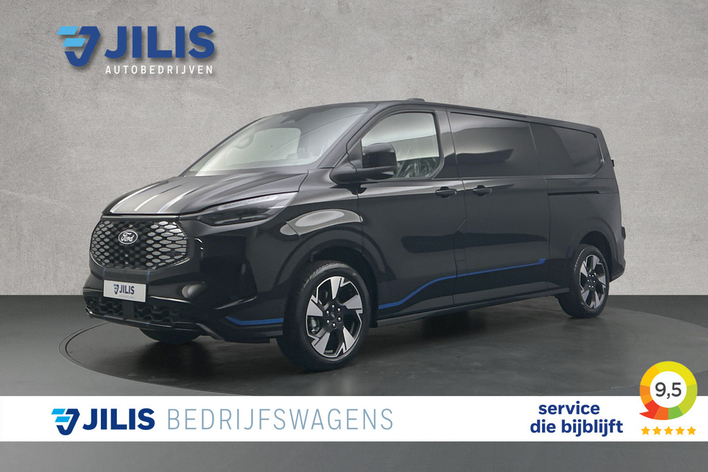 Ford E-Custom 340 L2 71KWh Sport | 2x schuifdeur | 3-zitplaatsen | Stoelverwarming