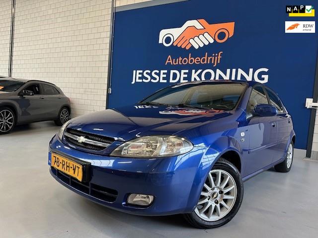 Chevrolet Lacetti 1.8-16V Class / 5 deurs / kleur: blauw / bj.2005 / airco / trekhaak / sportvelgen/ APK 01/2027 /NAP 219619 km.