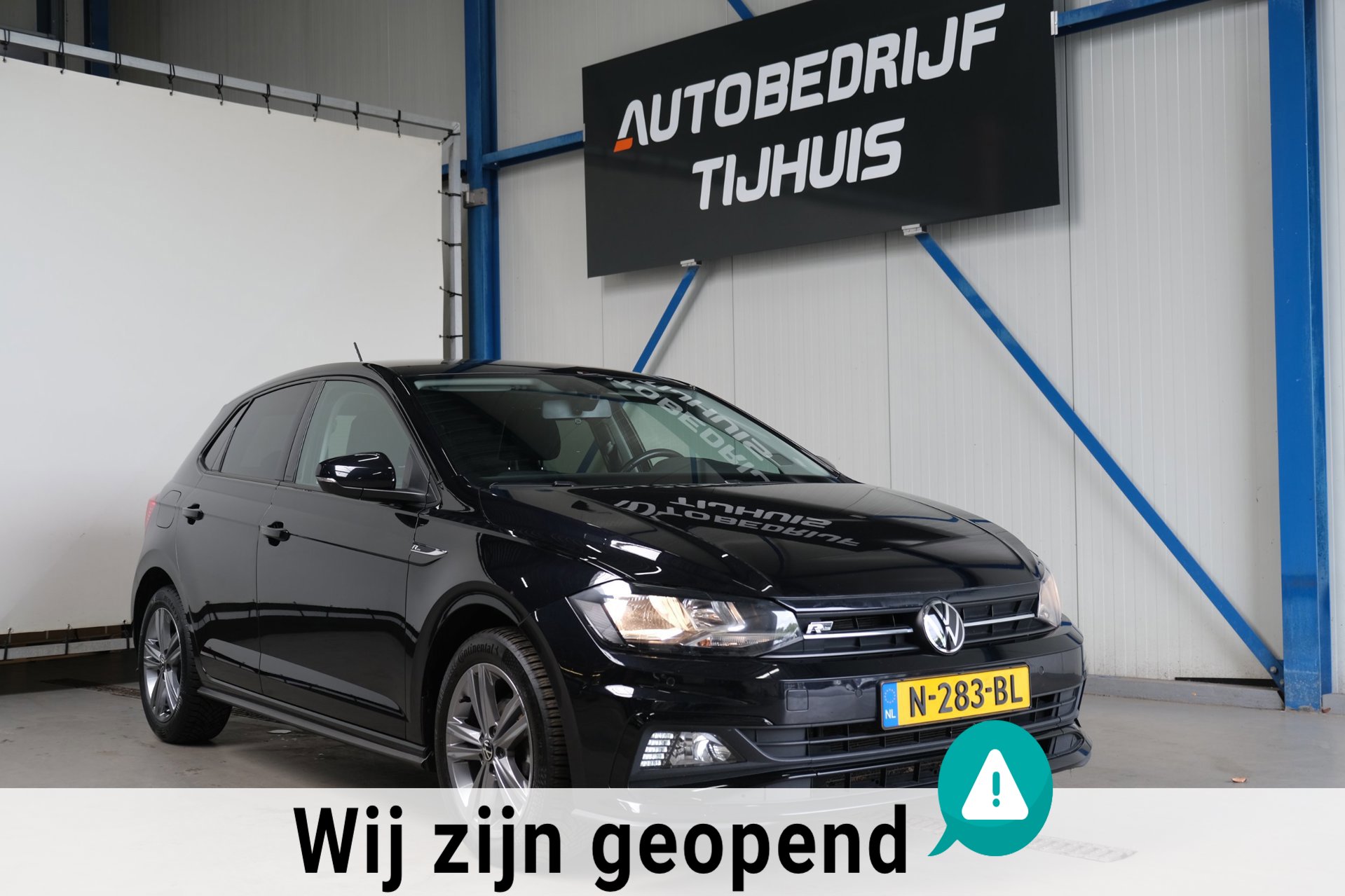 Volkswagen Polo 1.0 TSI Highline Business R-Line Automaat - N.A.P. Airco, Cruise, PDC, Carplay, Navi.