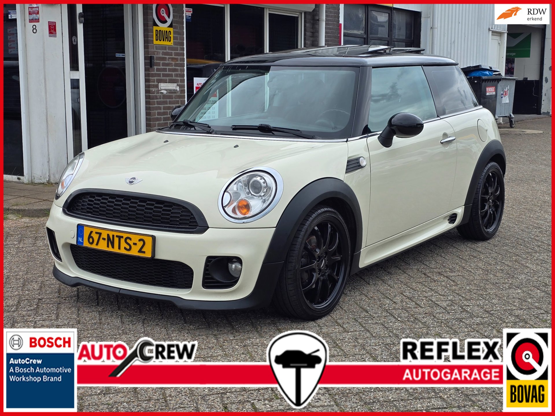 Mini 3-Deurs 1.6 Cooper "WORKS" BODYKIT|AIRCO|CRUISE|PANODAK