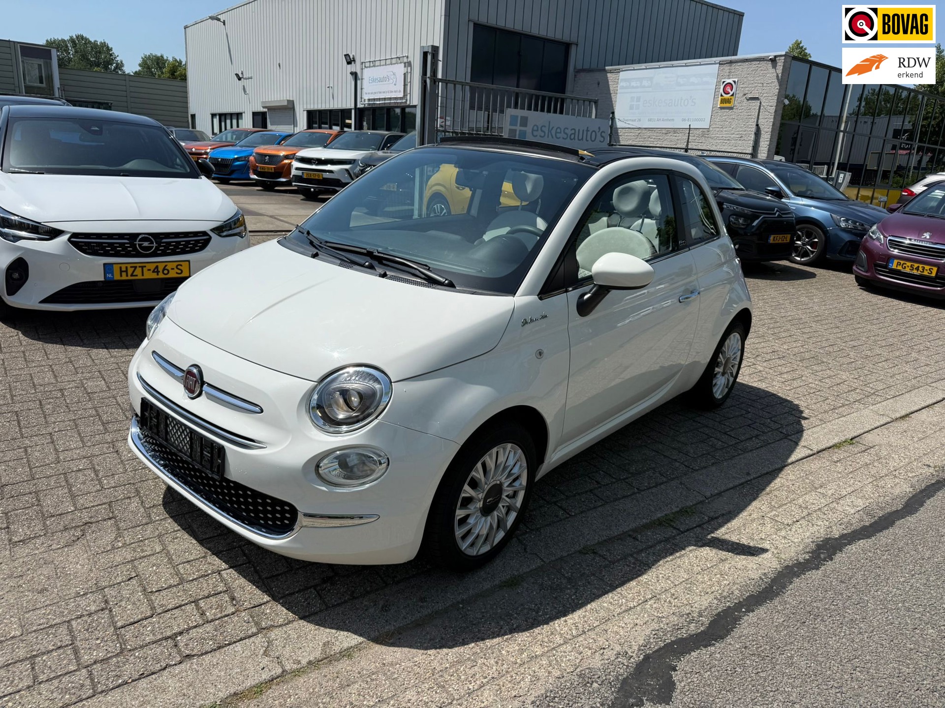 Fiat 500 C 1.0 Hybrid Dolcevita, Navigatie, Airco, 1ste eigenaar, INC BTW