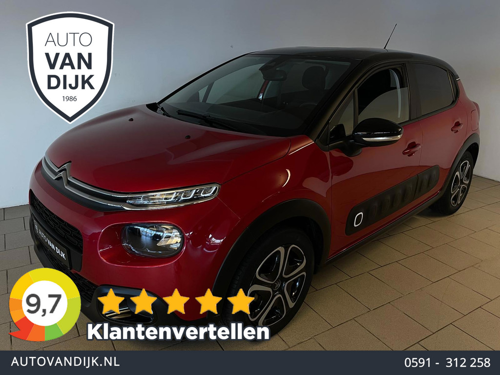 Citroën C3 1.2 S&S Feel Edition AIRCO CLIMA NAVI CRUISE APPLE CARPLAY TREKHAAK PDC PRIVACY GLAS NIEUWSTAAT