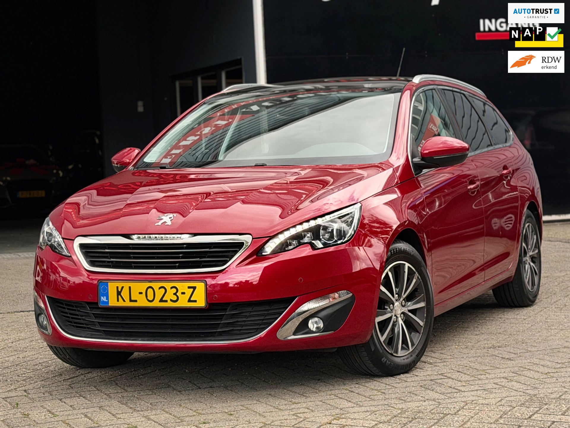 Peugeot 308 SW 1.2 PureTech Blue Lease Premium KEYLESS ENTRY-GO/PANO/6-BAK/CRUISE | NETTE AUTO !