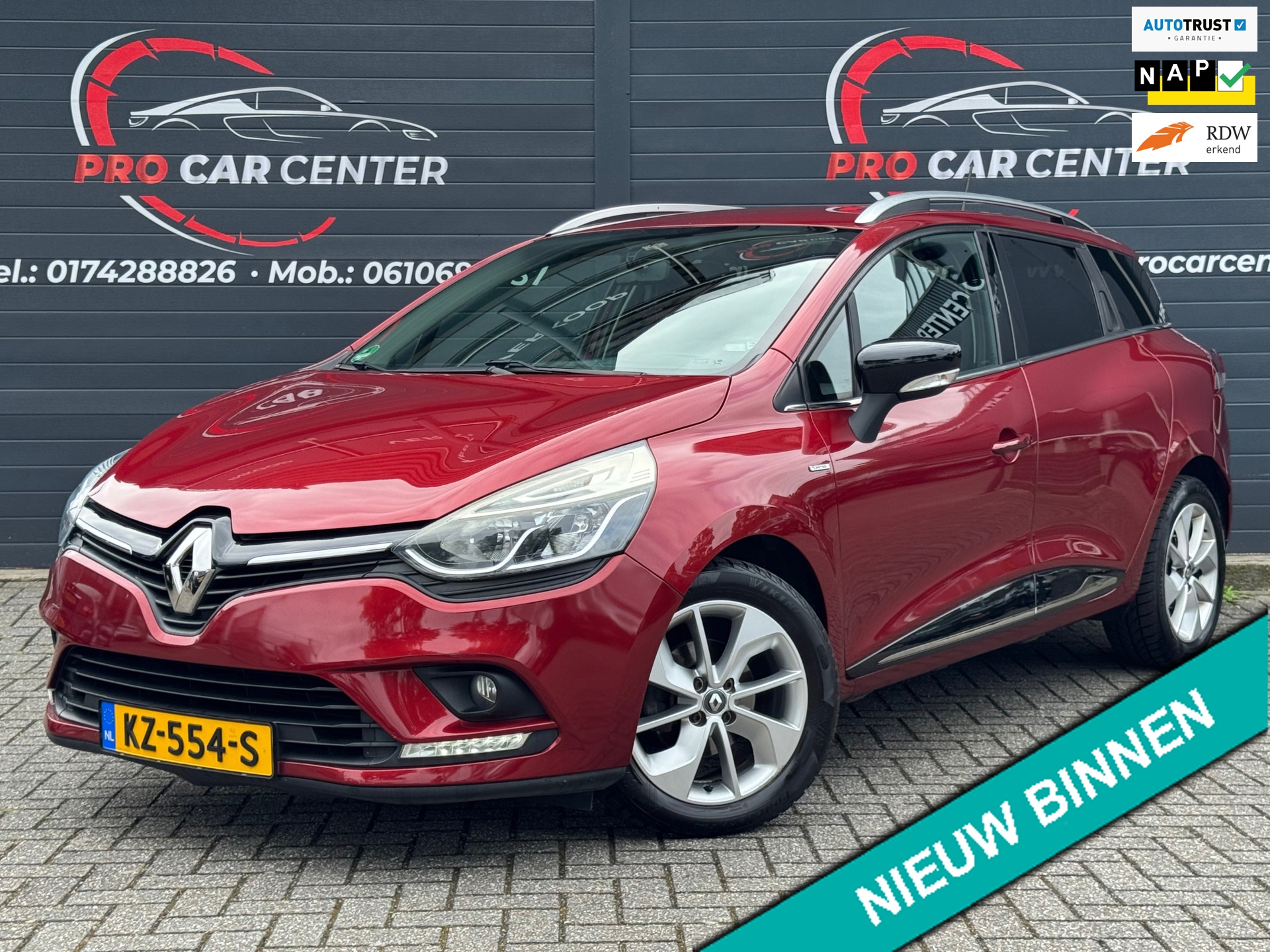 Renault Clio Estate 0.9 TCe Limited AIRCO | CRUISE | PDC | 2e EIGENAAR | NAVI | EL.RAMEN | NAP | APK| LMV