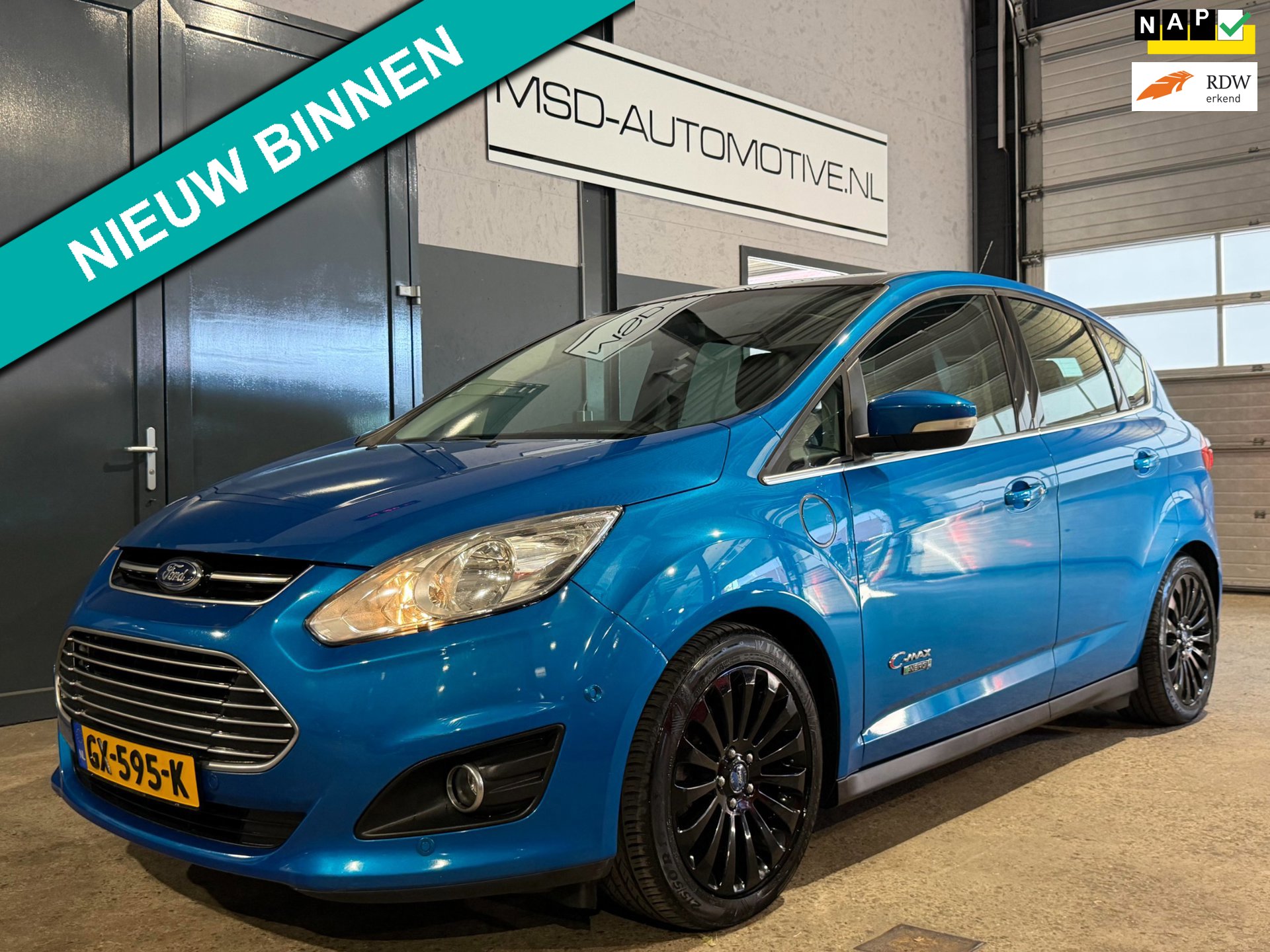 Ford C-Max 2.0 Plug-in Hybrid Titanium Plus Panoramadak Leer