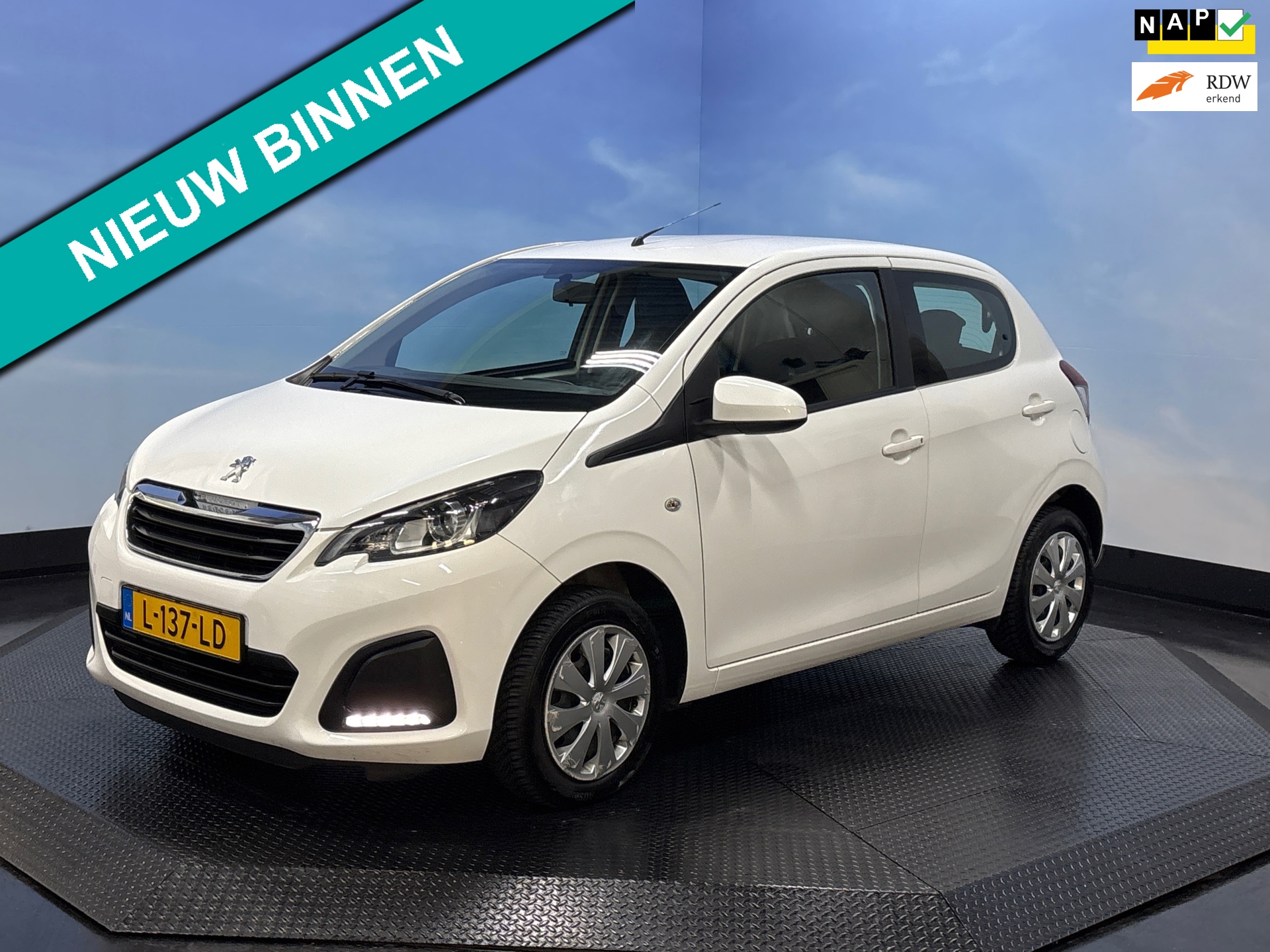 Peugeot 108 1.0 e-VTi Active Scherm, Carplay, Camera, Airco