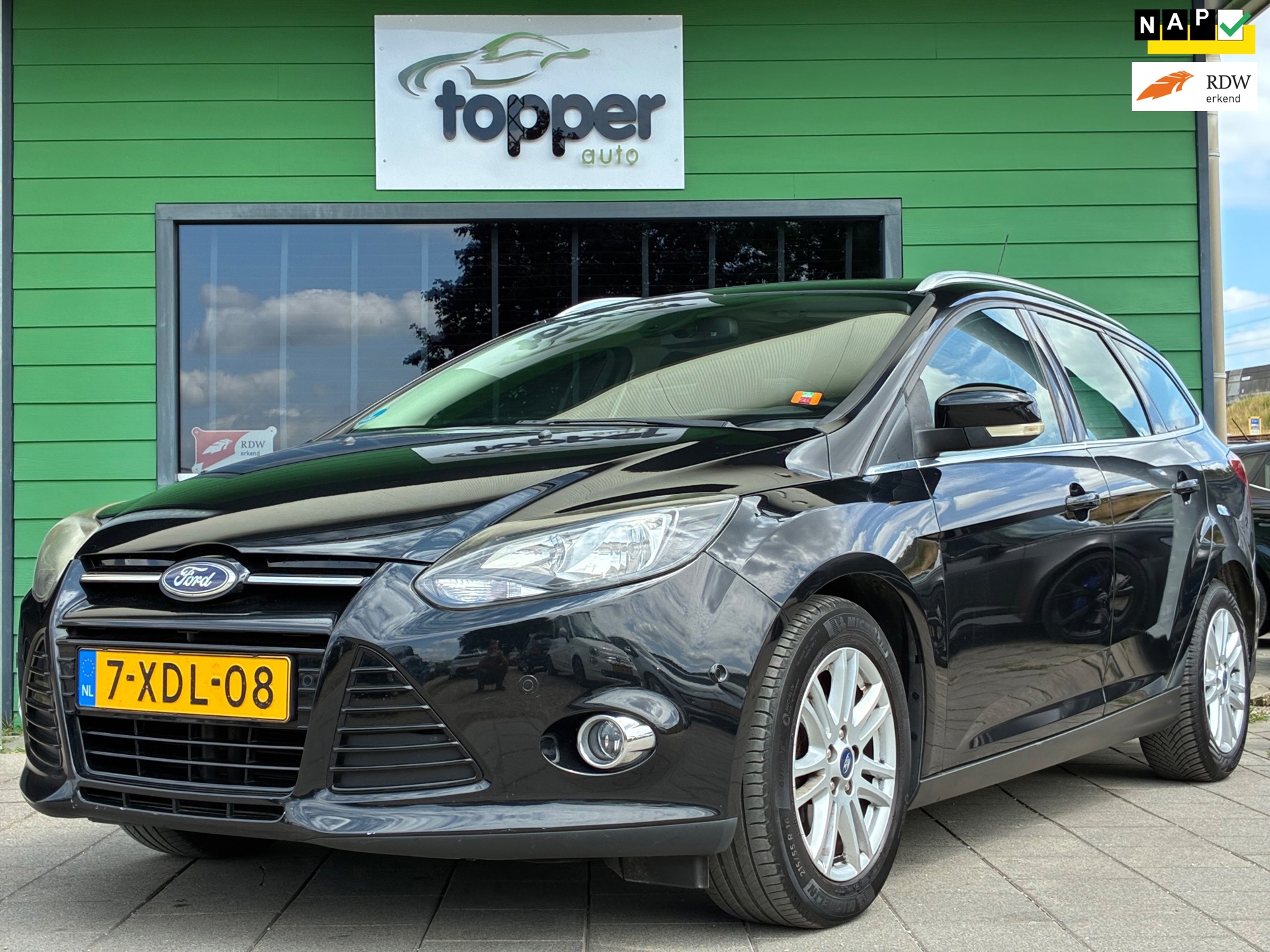Ford Focus Wagon 1.0 EcoBoost Edition Plus|1e Eigenaar|D-riem v.v.|Navigatie|CruiseControl|Climatronic|Trekhaak|Dealer Ond.|