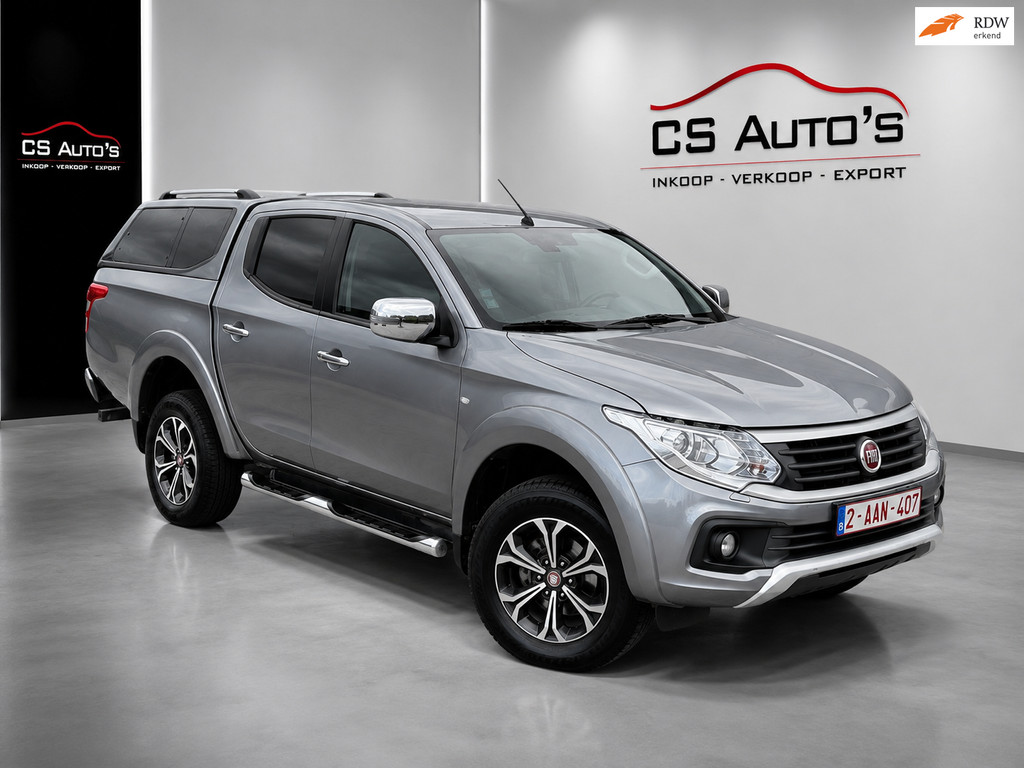 Fiat Fullback 2.4D SX Double Cab|180pk|euro6|2017|automaat|5pers.|leder|airco|4x4|mitsubishi l200