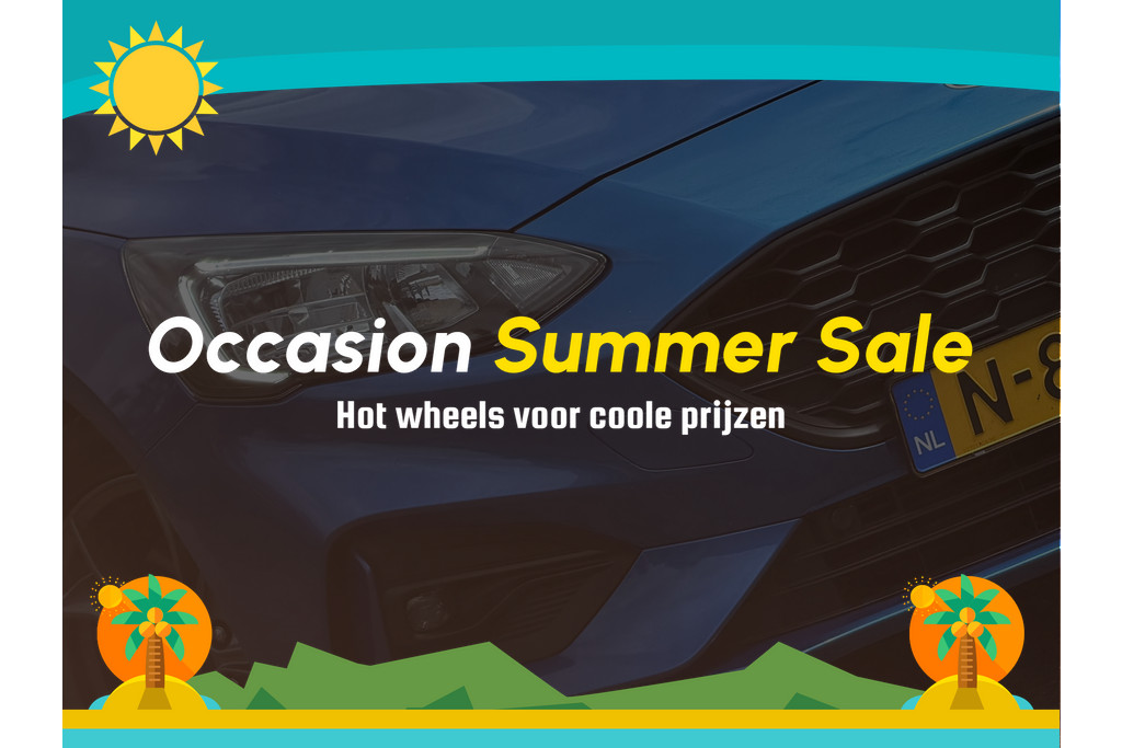 Ford FOCUS Wagon 1.0 EcoBoost Hybrid ST Line X - Desert Island Blue - Virtual/Carplay/Camera