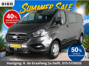 Ford Transit Custom 320 2.0 TDCI L2H1 Limited DC ROLSTOEL-LIFT OMBOUW