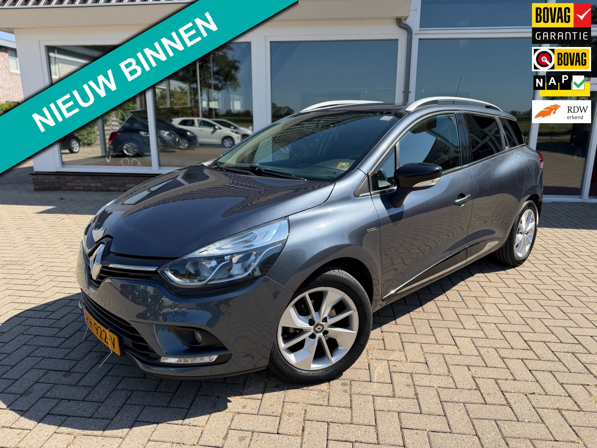 Renault Clio Estate 0.9 TCe Limited/ Navigatie/ Airco/ Cruise/ NAP/ LMV