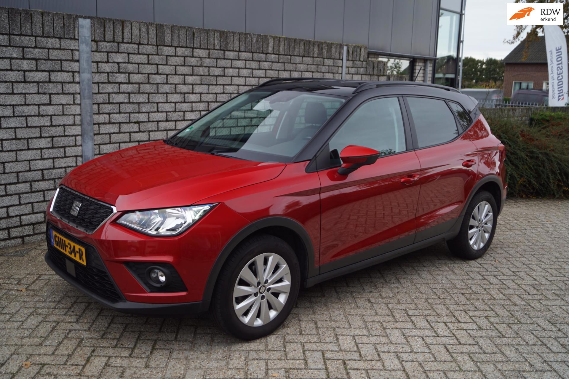 Seat ARONA 1.0 TSI Style Business Intense Plus Navi Clima Apple Carplay Cruise Front Assist PDC Stoelverw DAB LMV ENZ.