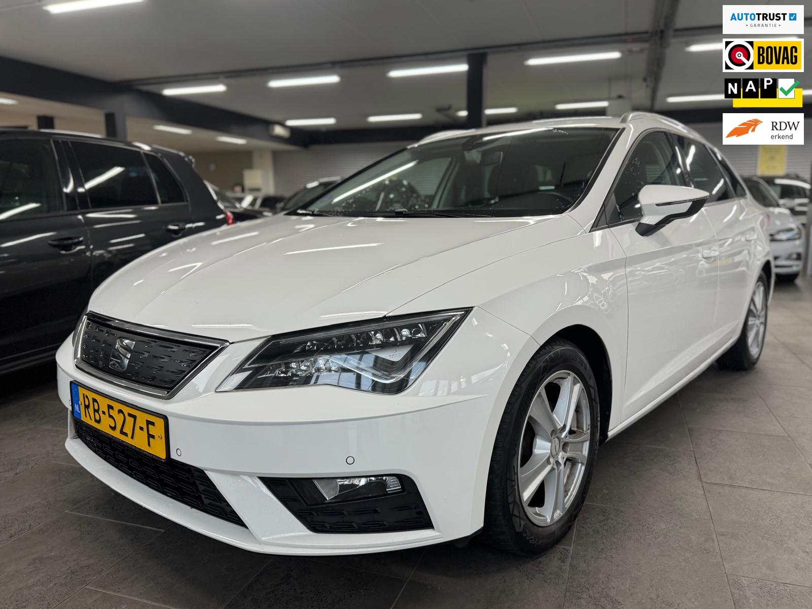 Seat Leon ST 1.0 EcoTSI Style Business Intense automaat 1-eigenaar navi half leer led cruise controle stoelverwarming pdc v+a