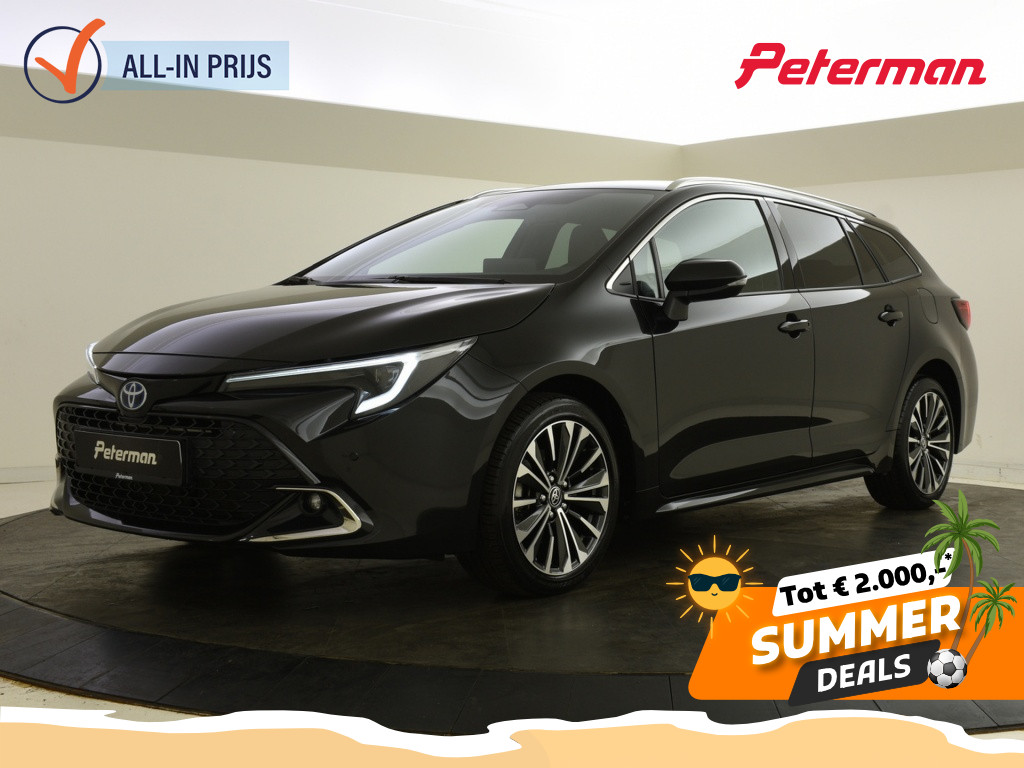 Toyota Corolla Touring Sports 1.8 Hybrid Style | PDC | Elektr. a. klep | Halfleer | Zeer compleet