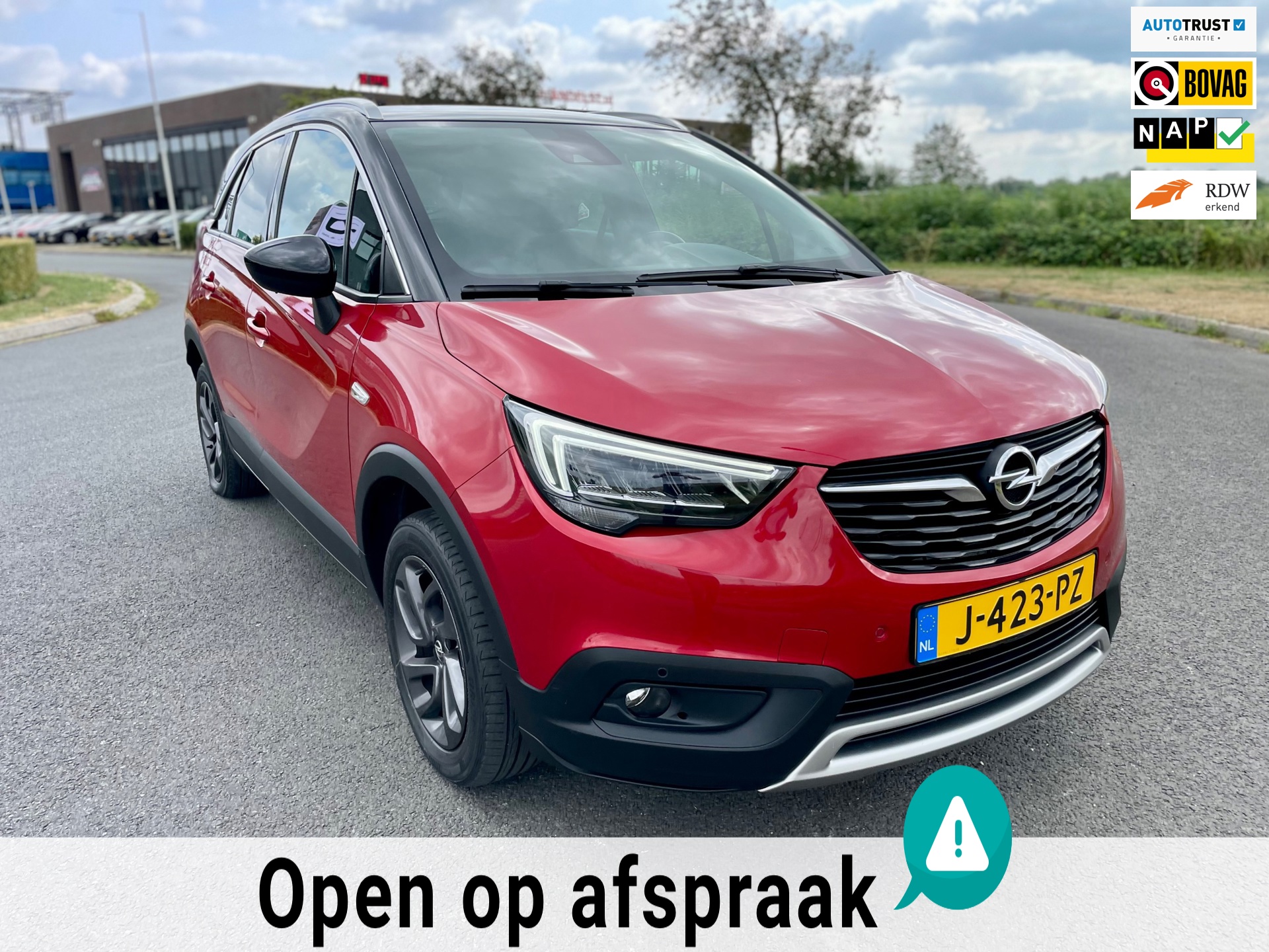 Opel Crossland X 1.2 Turbo Edition 2020, Trekhaak, Two Tone, Cam, Lmv, Pdc, LED, 1e eig afk, Geen import, Nap, Volledig dealer oh
