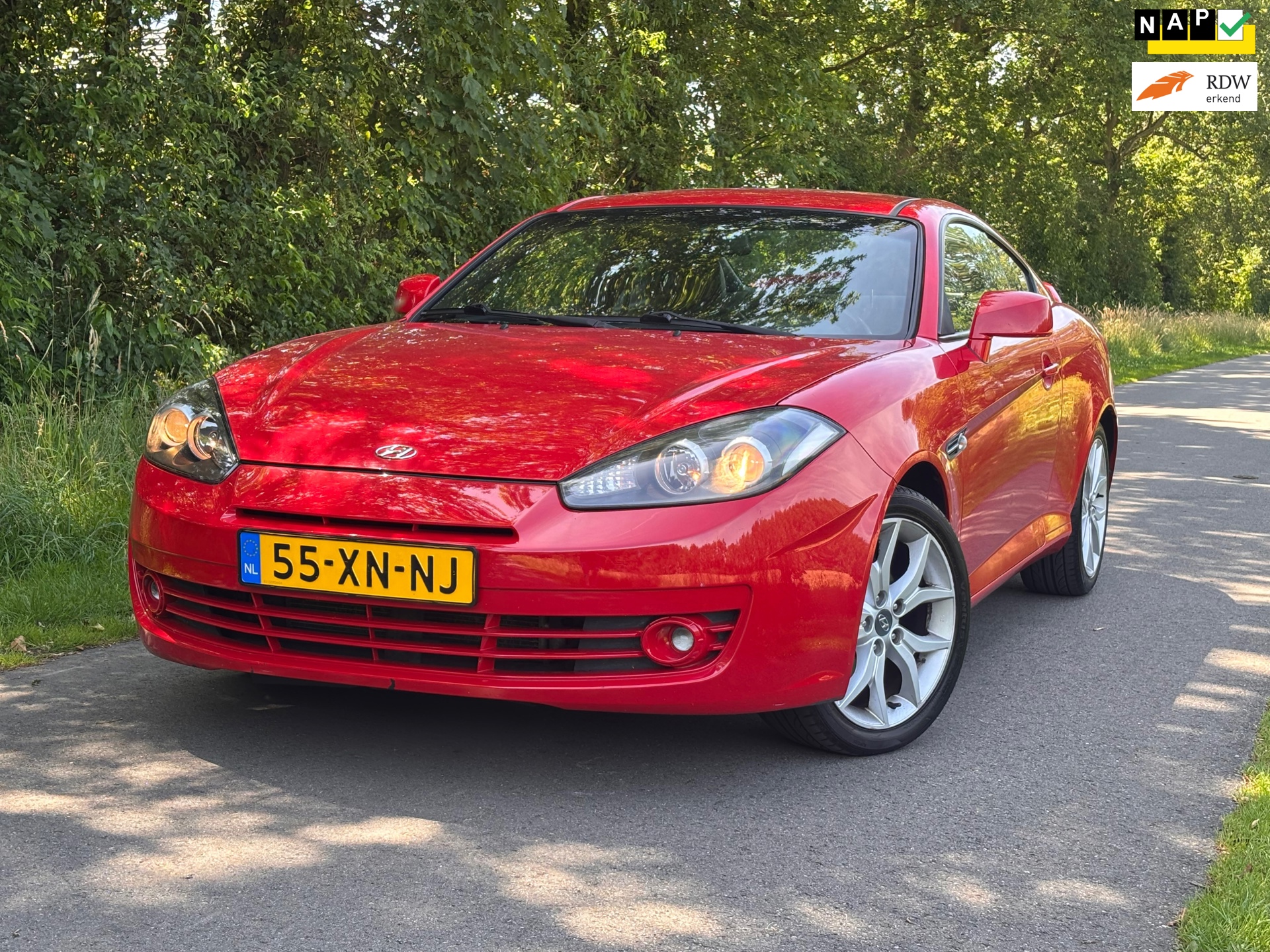 Hyundai Coupé 2.0i CVVT Dynamic | Cruise control + Leder Nu € 5.999,- !!!